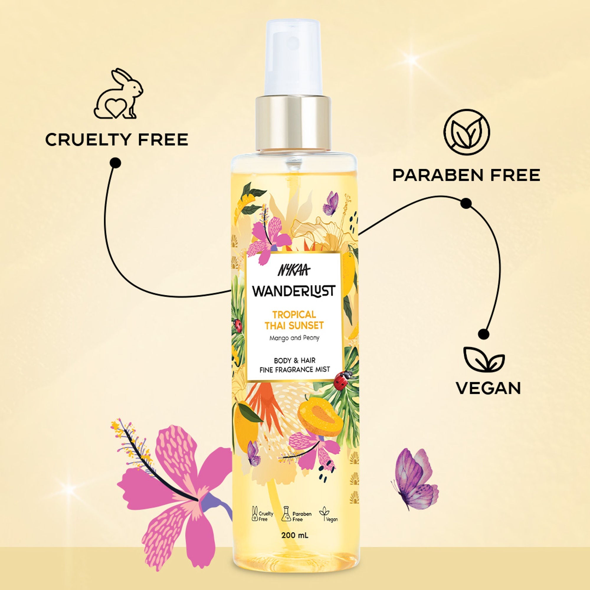 Wanderlust Fragrance Mist For Her - Tropical Thai Sunset