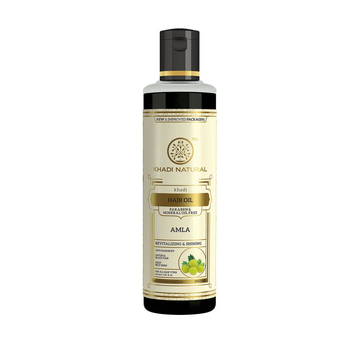 Khadi Natural Pure Amla Herbal Hair Oil (210 ml)