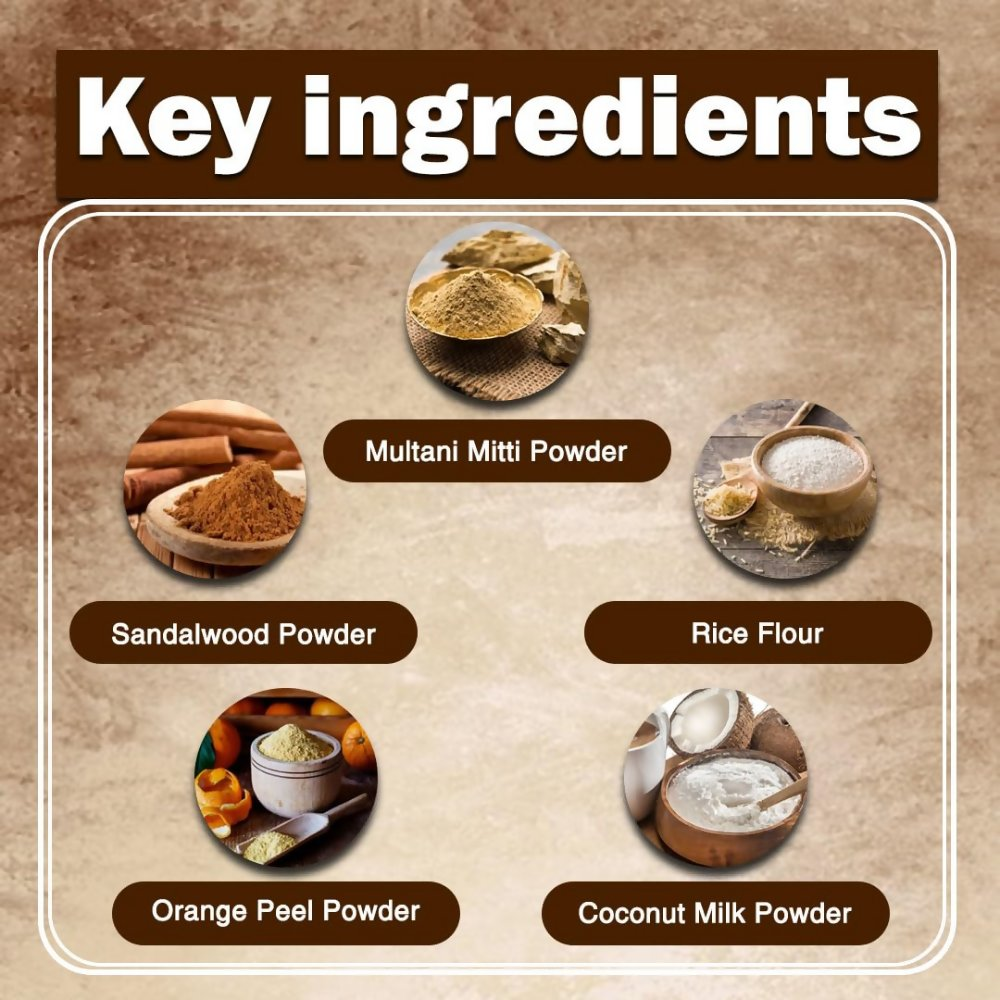 VedicAyurveda Herbal Wax Powder - Sandalwood