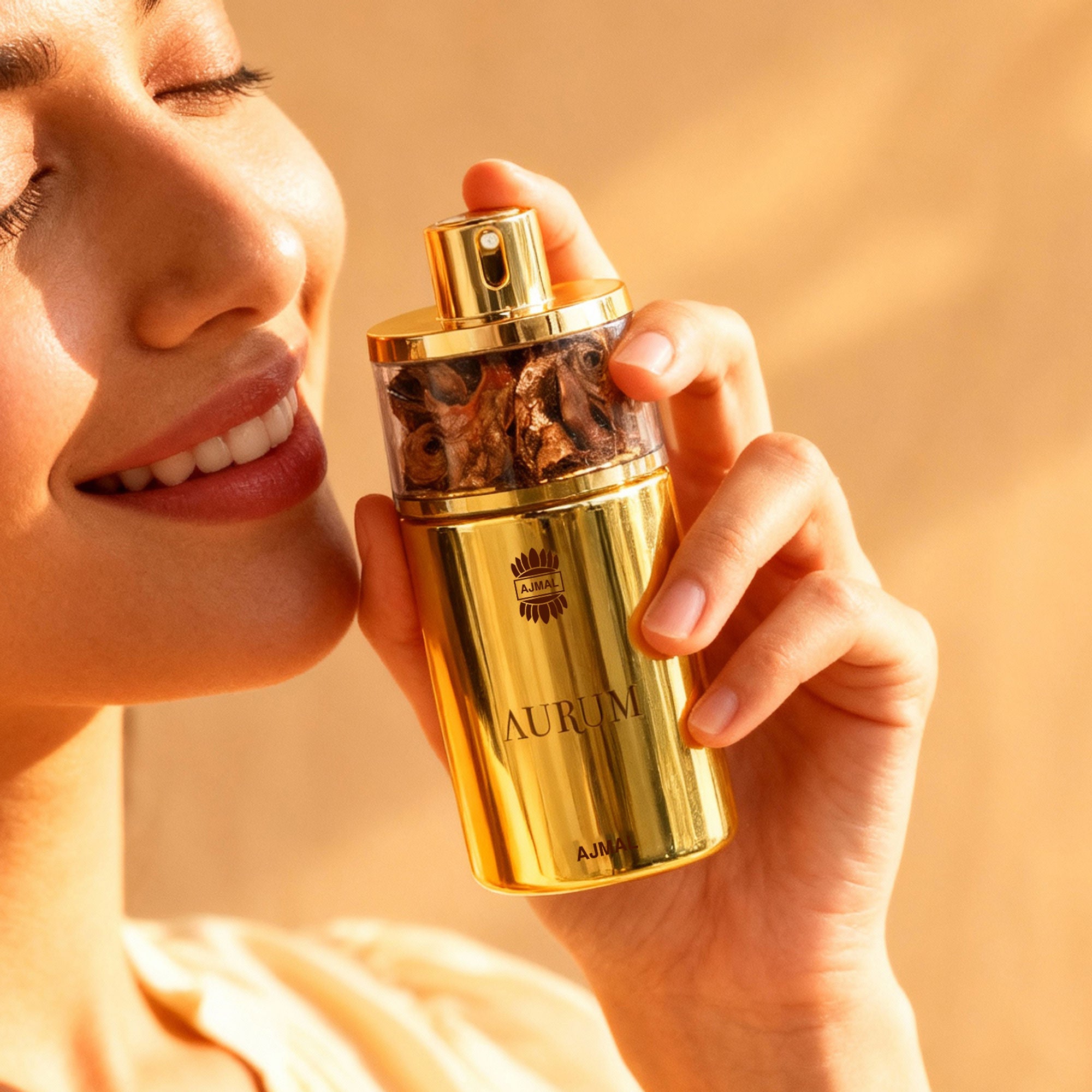 Ajmal India Aurum Edp Perfume For Women Fresh Fruity Luxury Fragrance