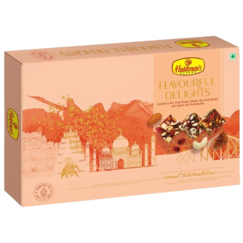 Haldiram's Flavourful Delights - Assorted Dry Fruits Burfee