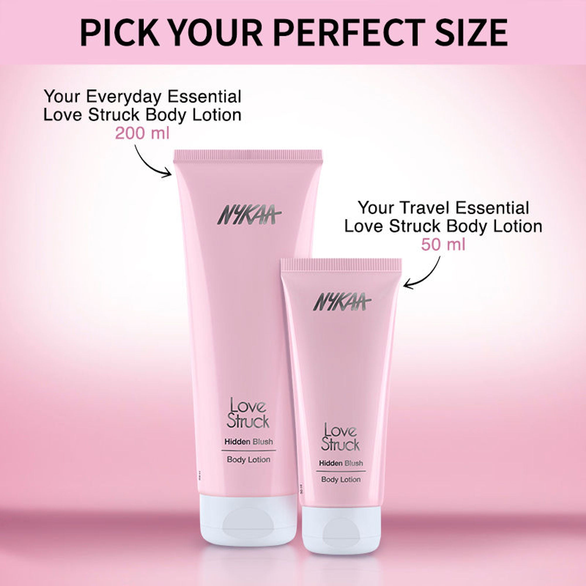 Nykaa Love Struck Body Lotion - Hidden Blush