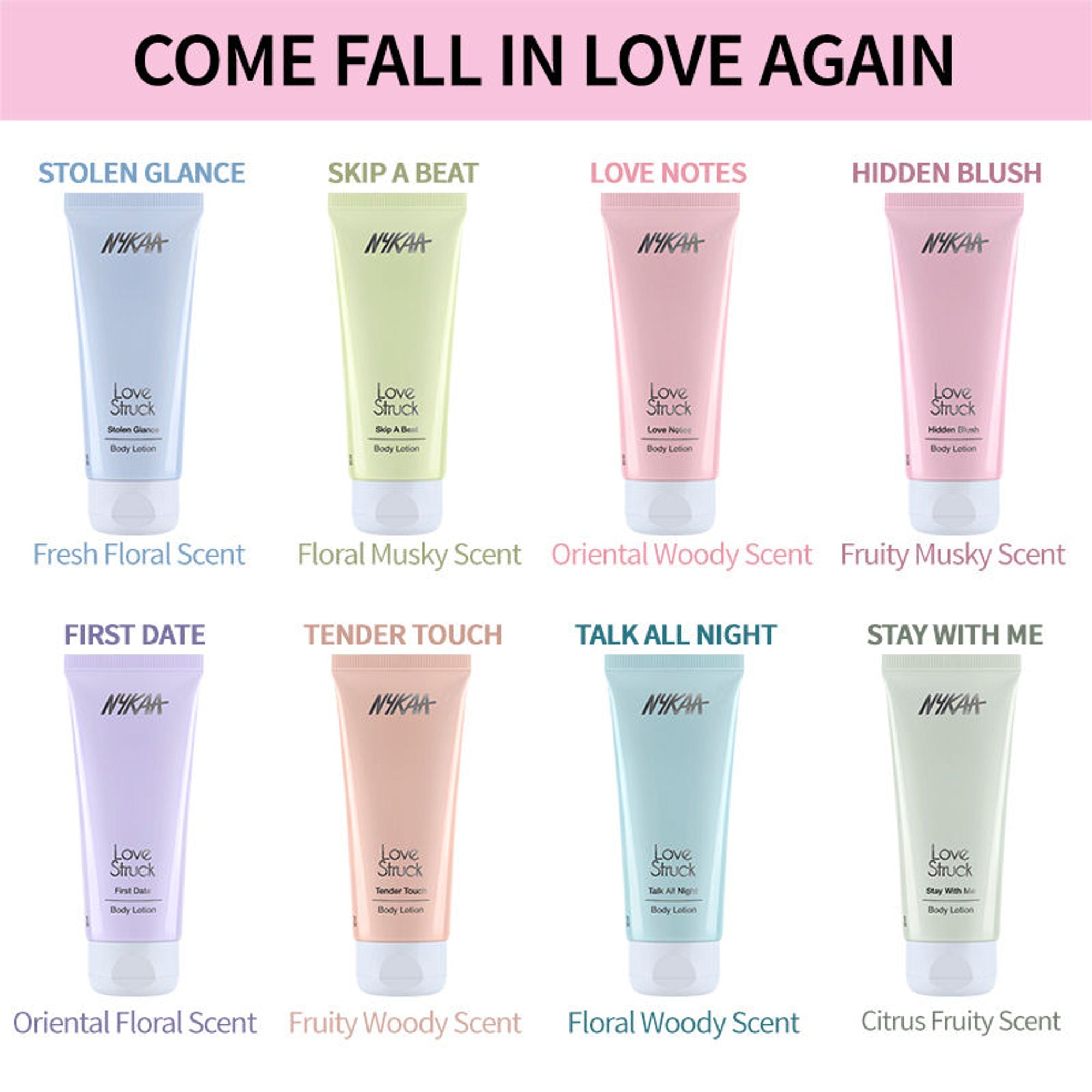 Nykaa Love Struck Body Lotion - Hidden Blush