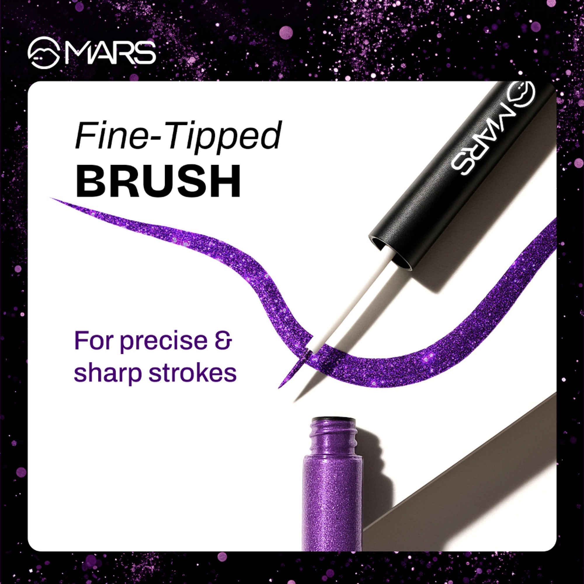 MARS Cosmetics Twinkle Wink Glitter Eyeliner - Midnight-Blue