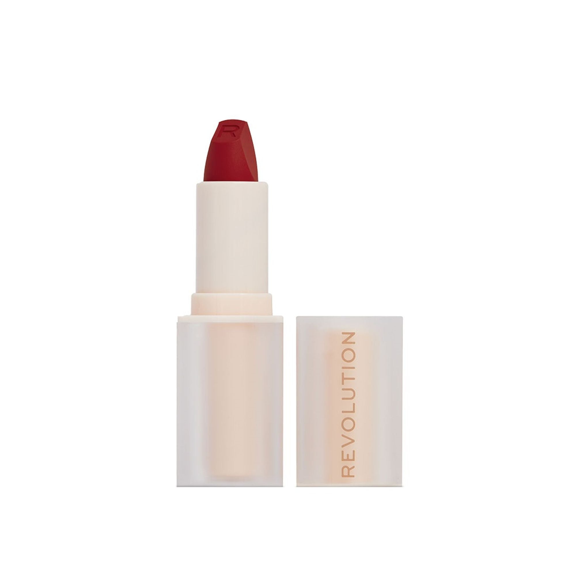 Makeup Revolution Lip Allure Soft Satin Lipstick - Ceo Brick Red
