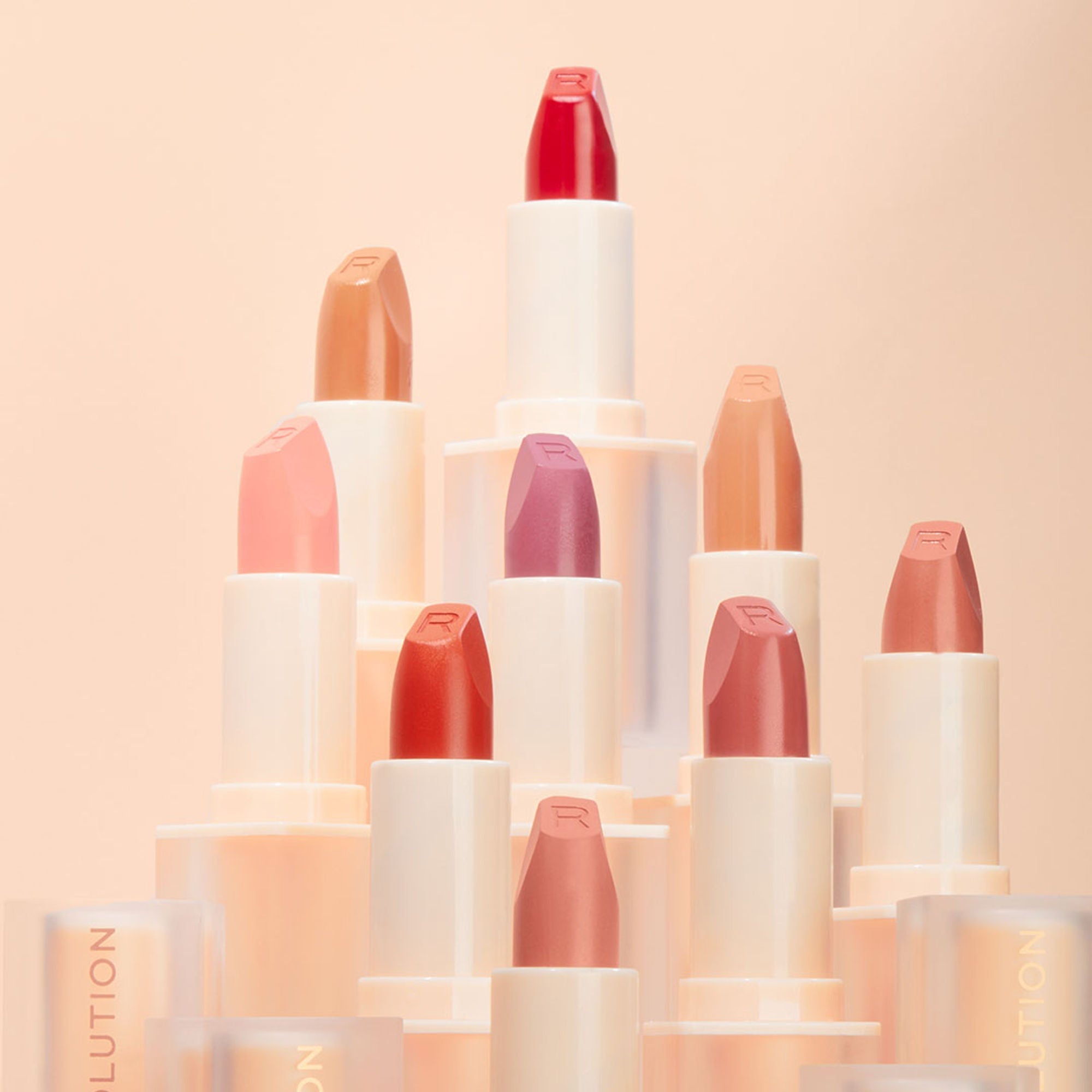 Makeup Revolution Lip Allure Soft Satin Lipstick - Chauffeur Nude