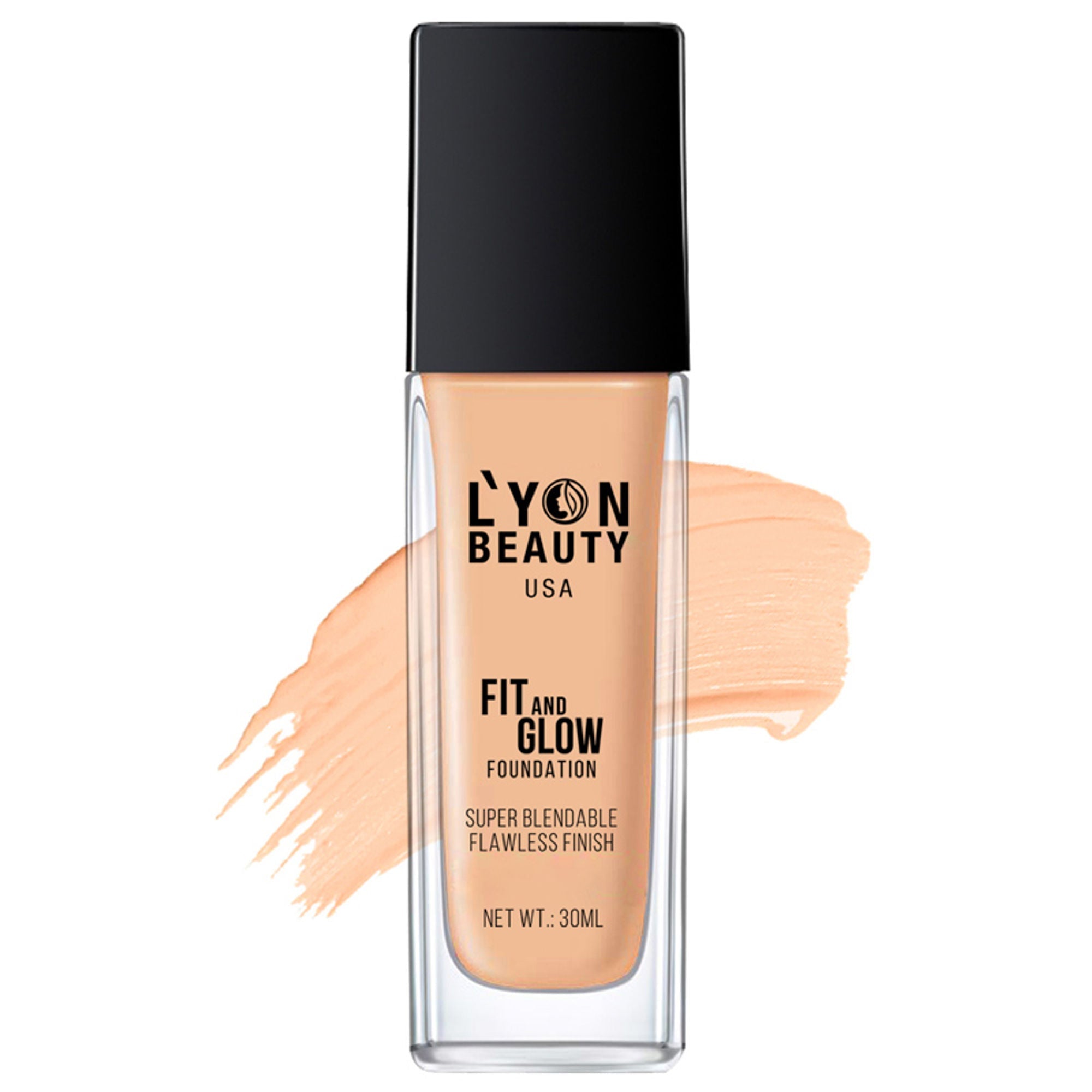 Lyon Beauty Fit & Glow Foundation - Medium Beige 03