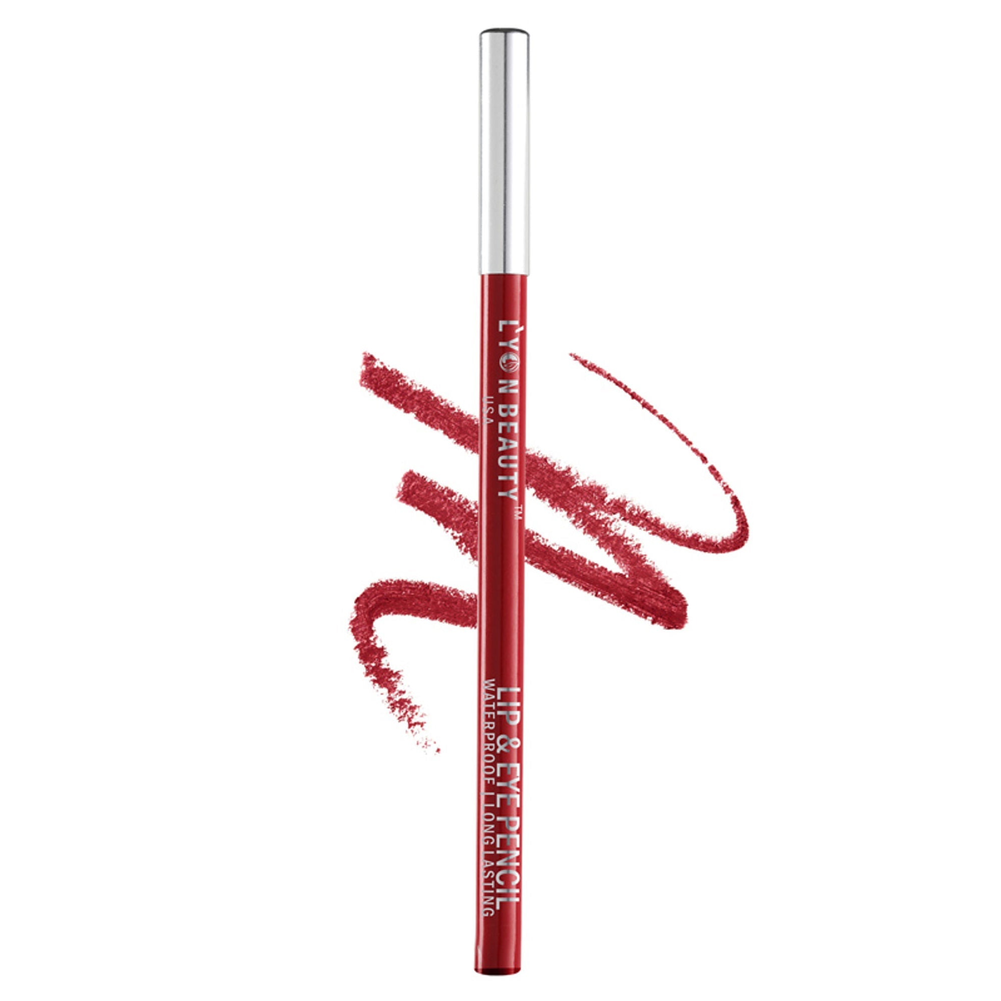 Lyon Beauty Lip & Eye Pencil - Naughty Red 02