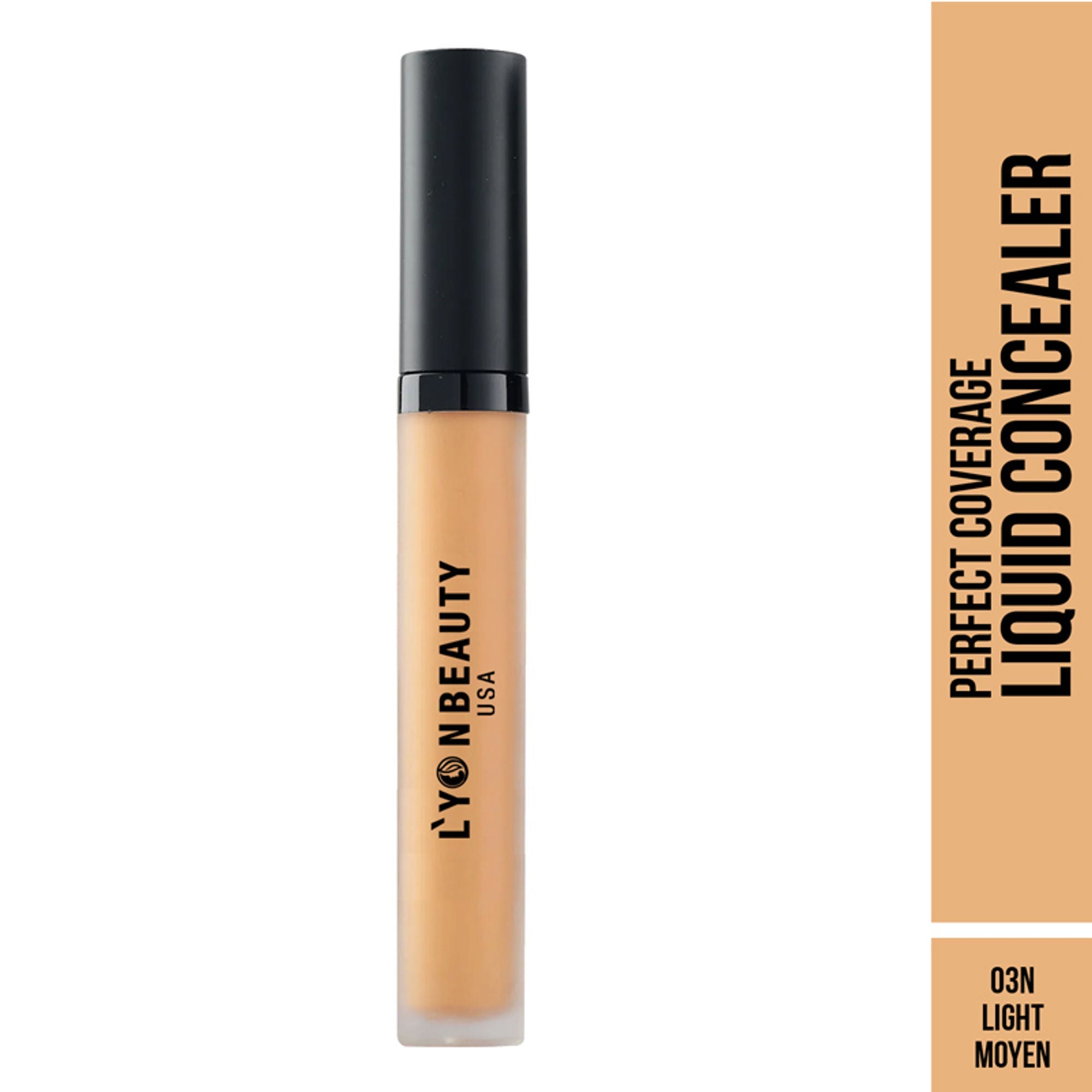 Lyon Beauty Perfect Coverage Liquid Concealer - Light Moyen 03