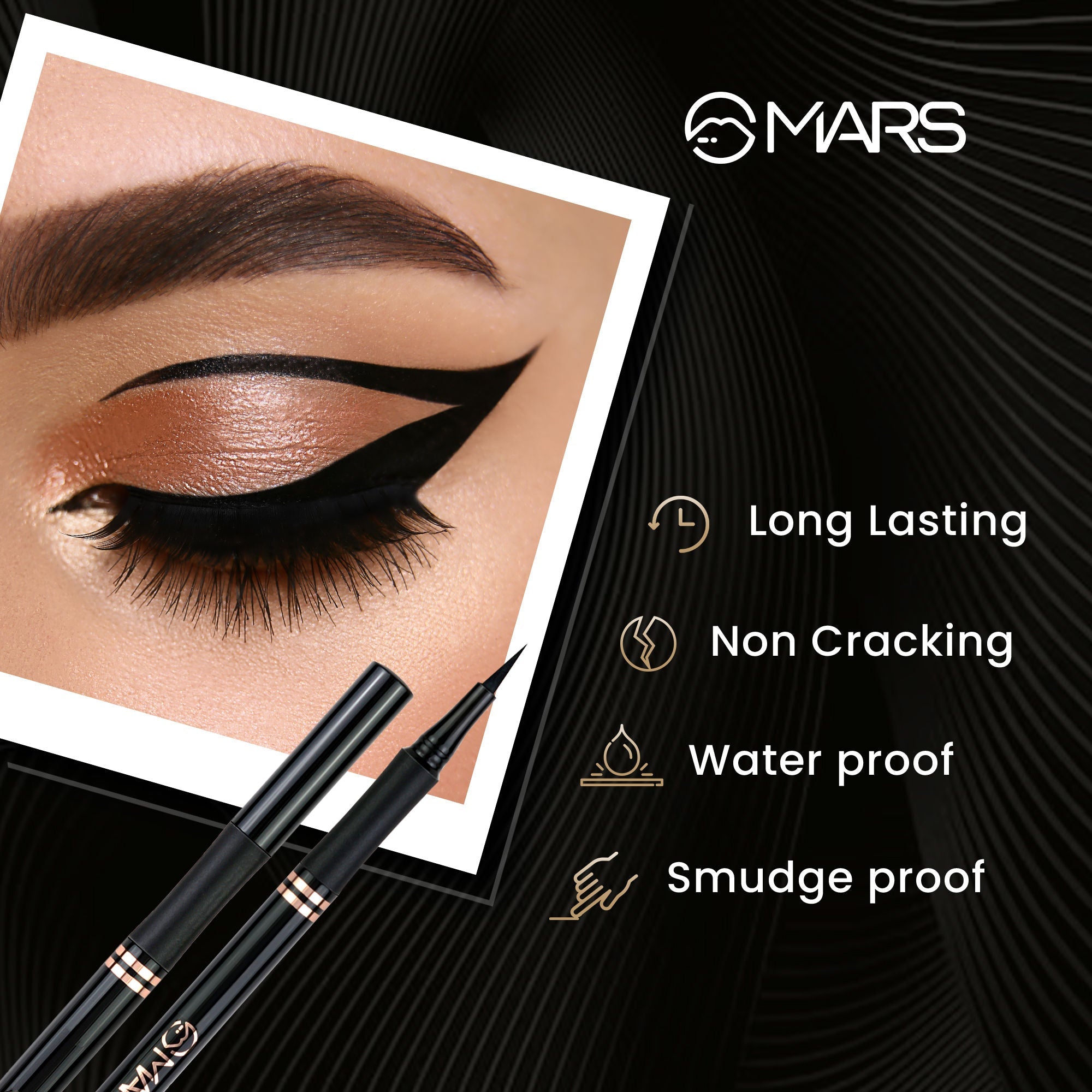 MARS Cosmetics Liquid Pen Eyeliner - Black