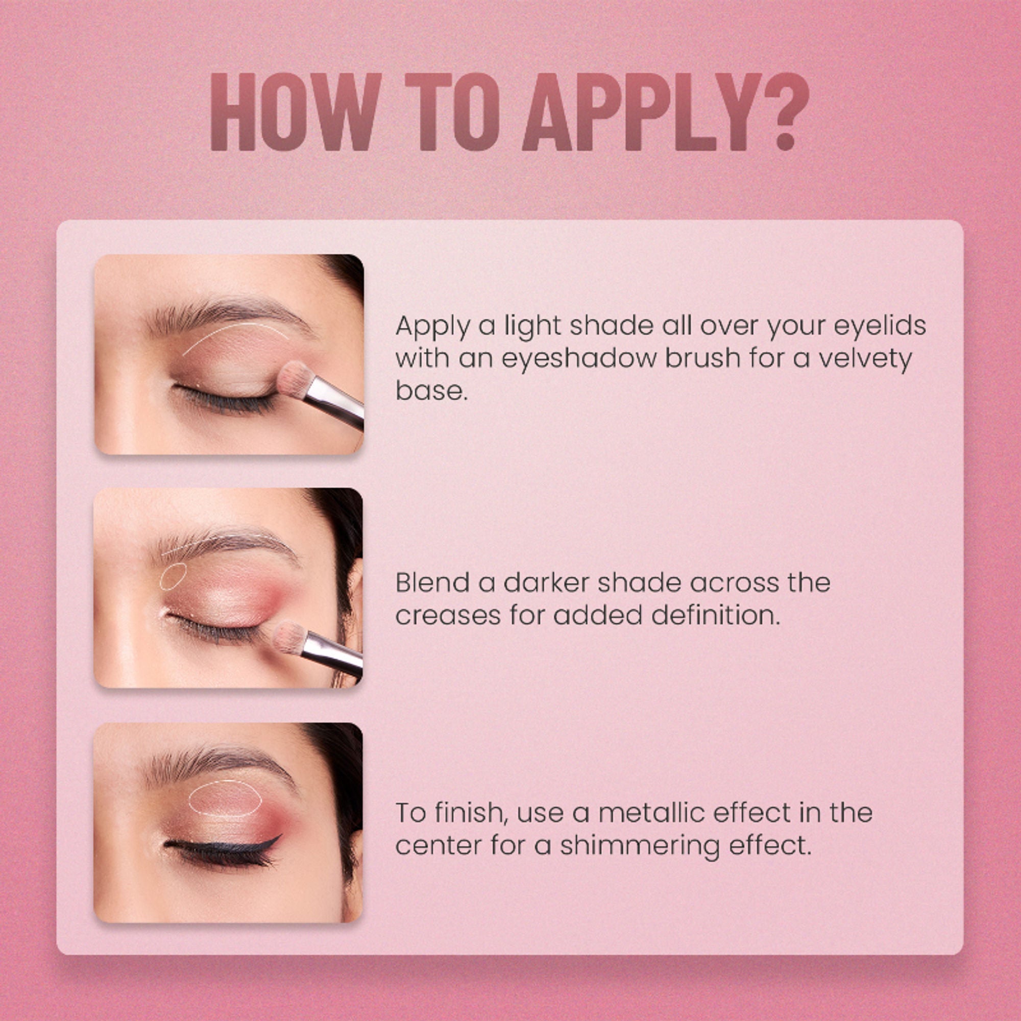 Swiss Beauty Lustre Eyeshadow Palette - 1 Rose N Petals