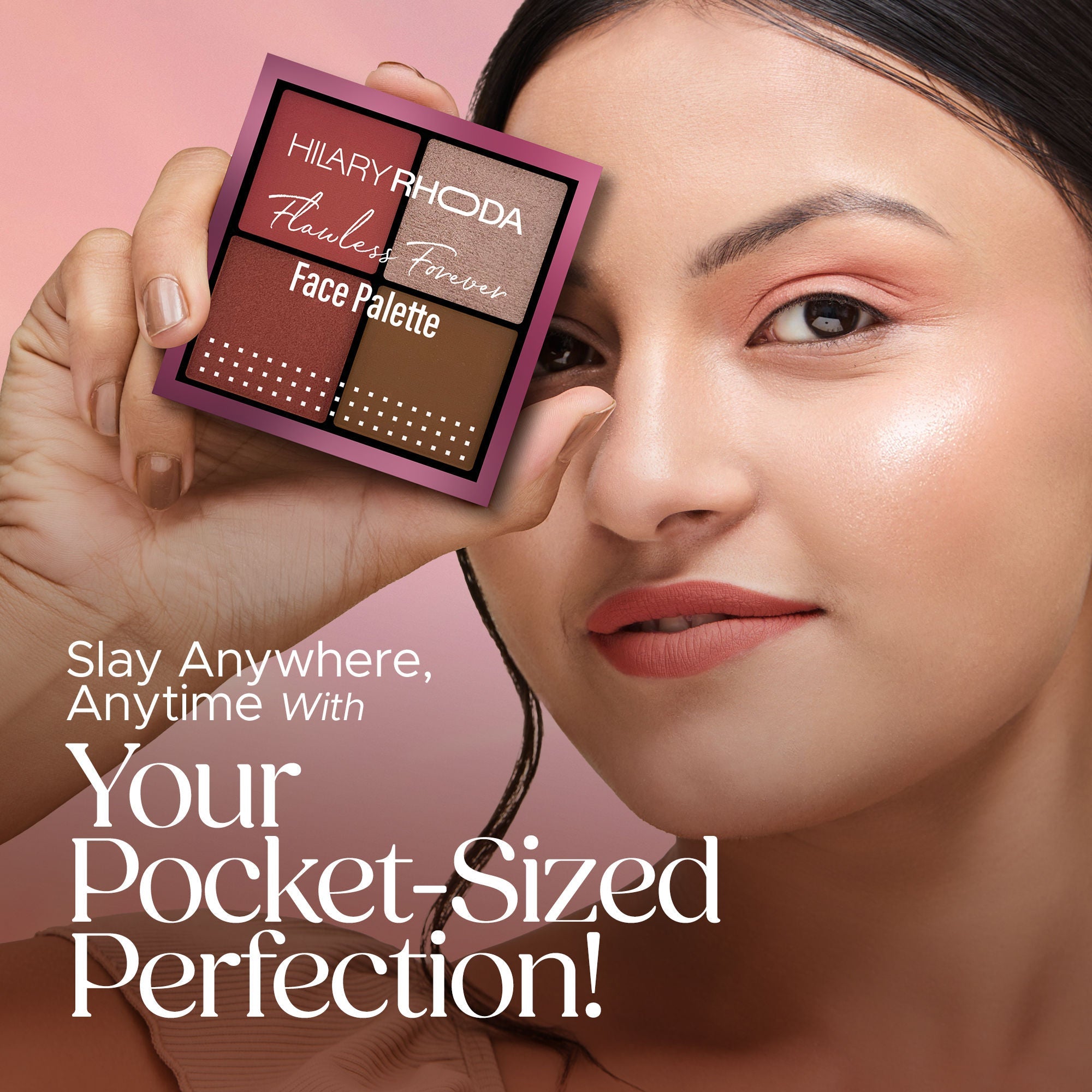 Hilary Rhoda Flawless Forever Face Palette - Dark 03