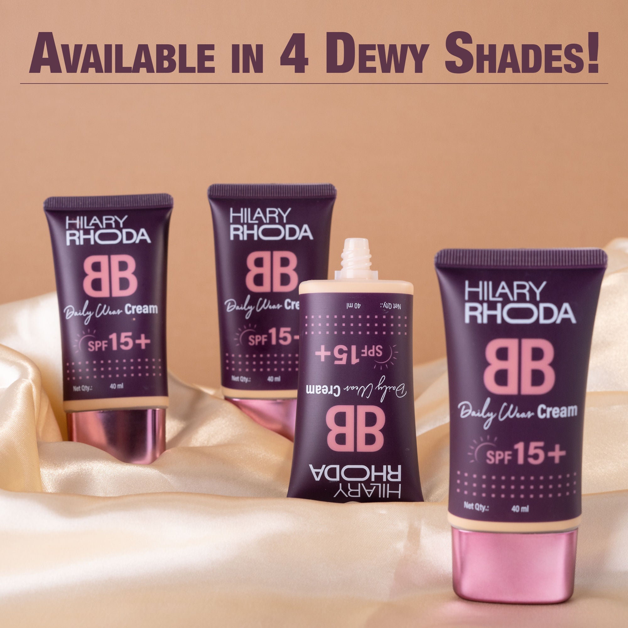 Hilary Rhoda BB Cream With SPF 15 - Golden Beige 04 - Golden Beige 04