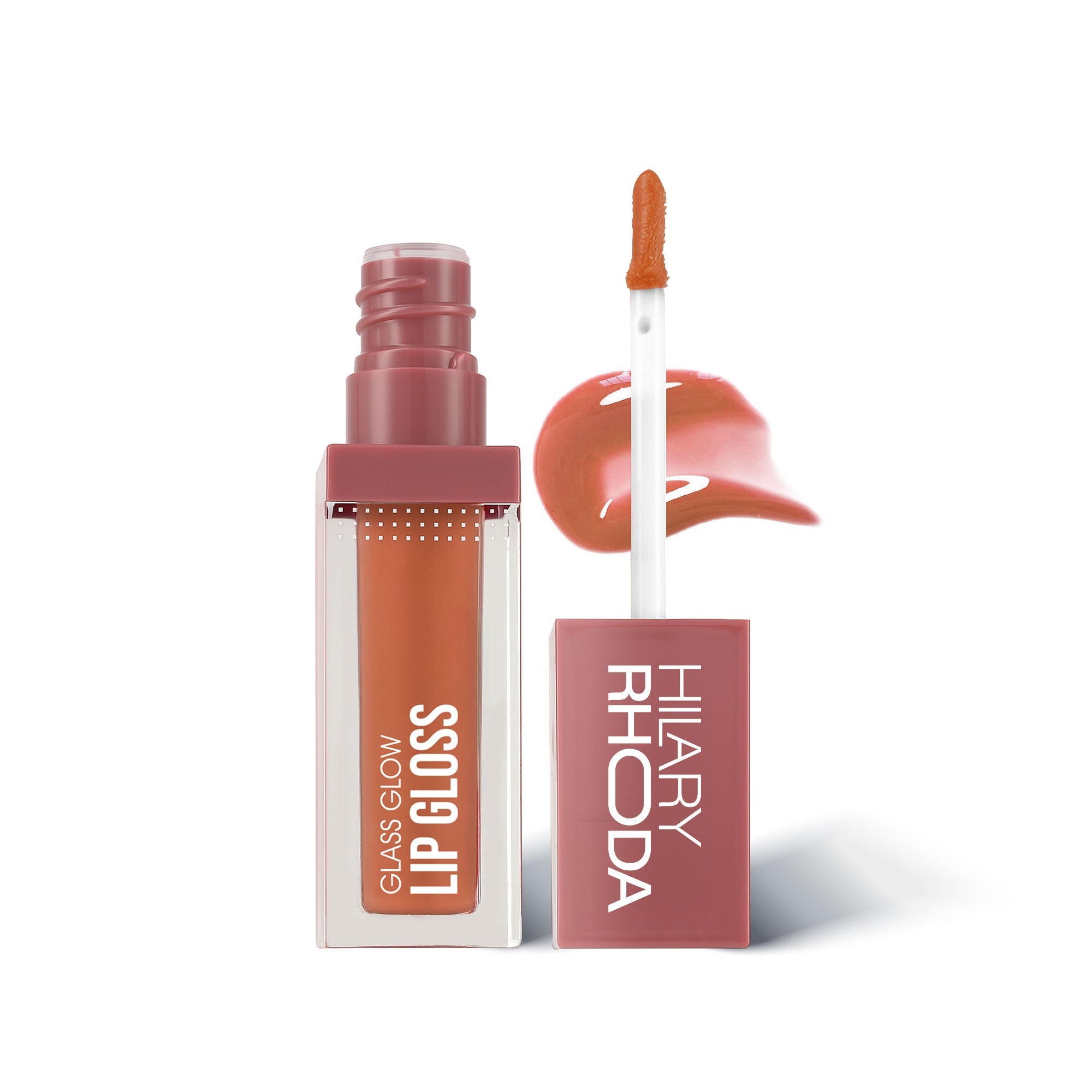 Hilary Rhoda Glass Glow Lip Gloss - Sweet Maple 03