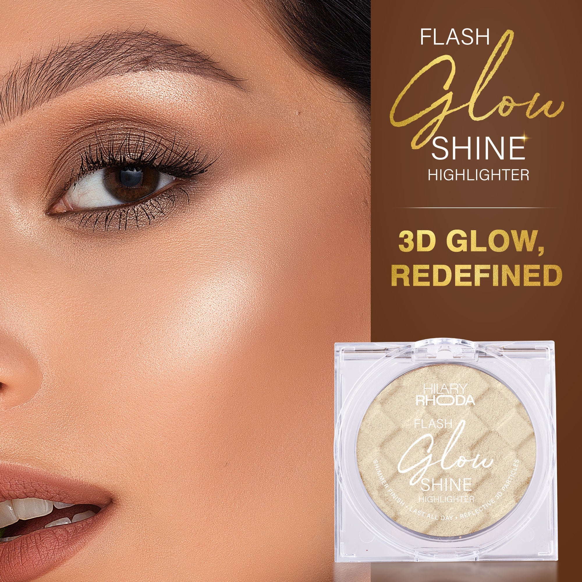 Hilary Rhoda Flash Glow Shine Reflective Highlighter - Diamond Shine 03
