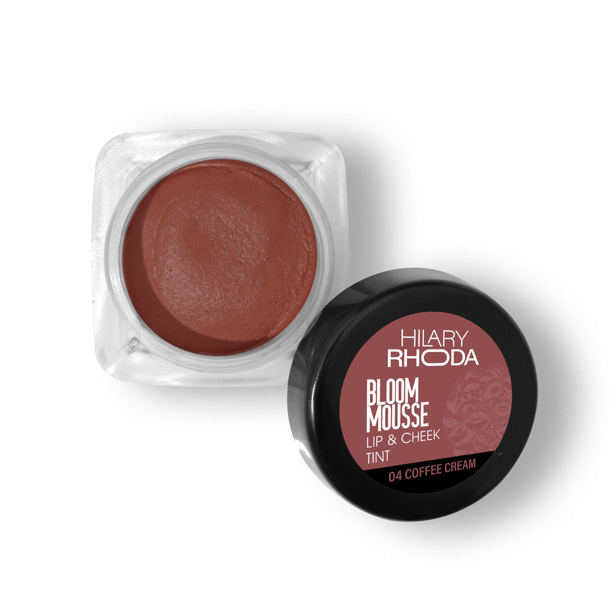 Hilary Rhoda Bloom Mousse Waterproof Lip N Cheek Tint - Coffee Cream 04