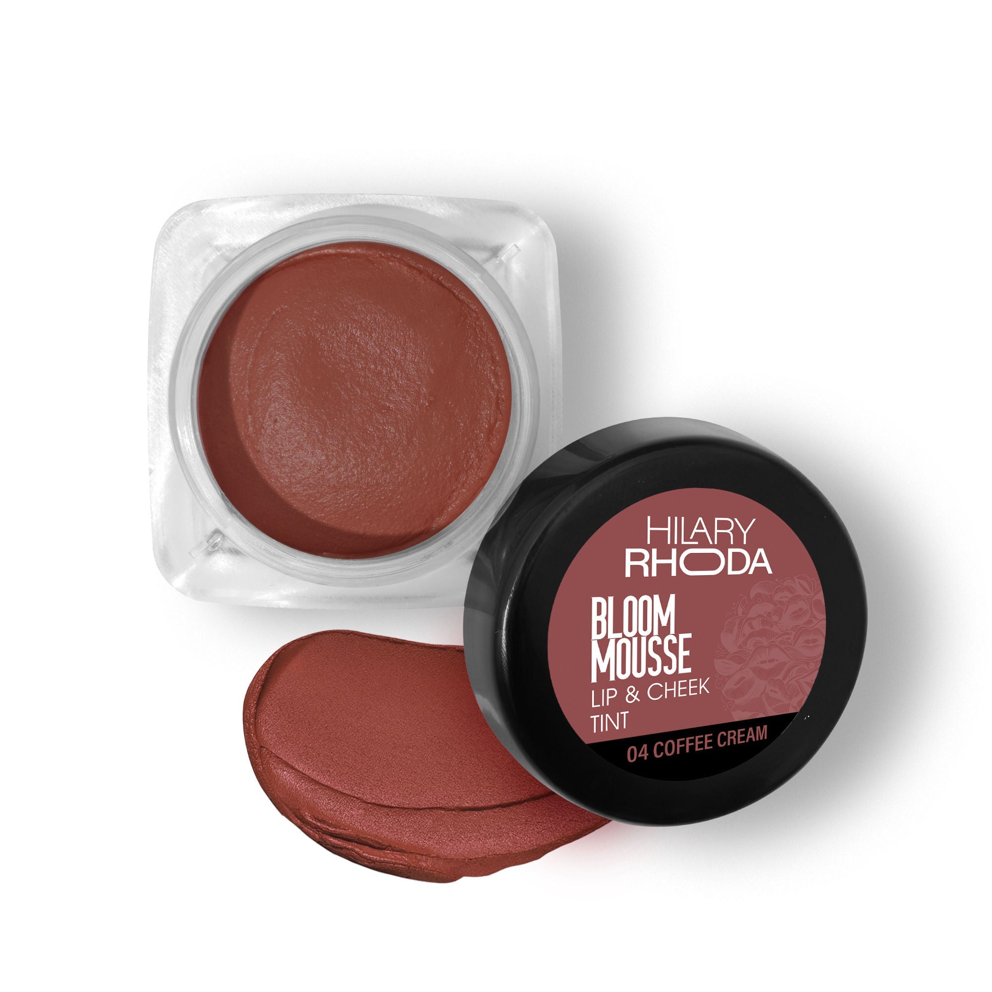 Hilary Rhoda Bloom Mousse Waterproof Lip N Cheek Tint - Coffee Cream 04