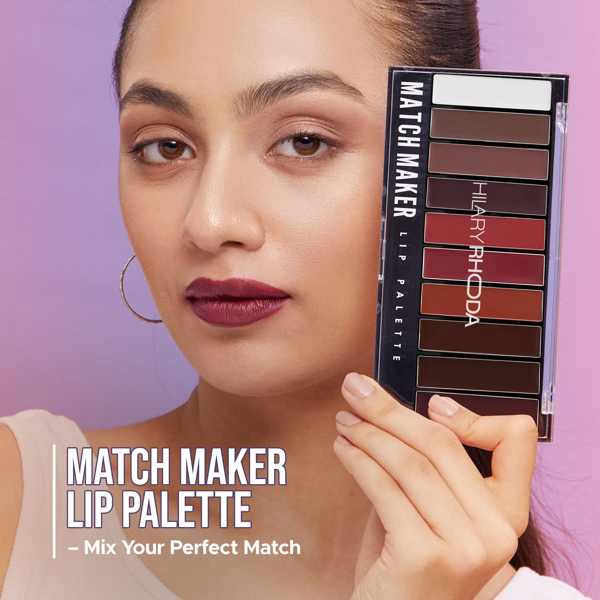 Hilary Rhoda Match Maker Waterproof Lip Palette - Mood Changer 01