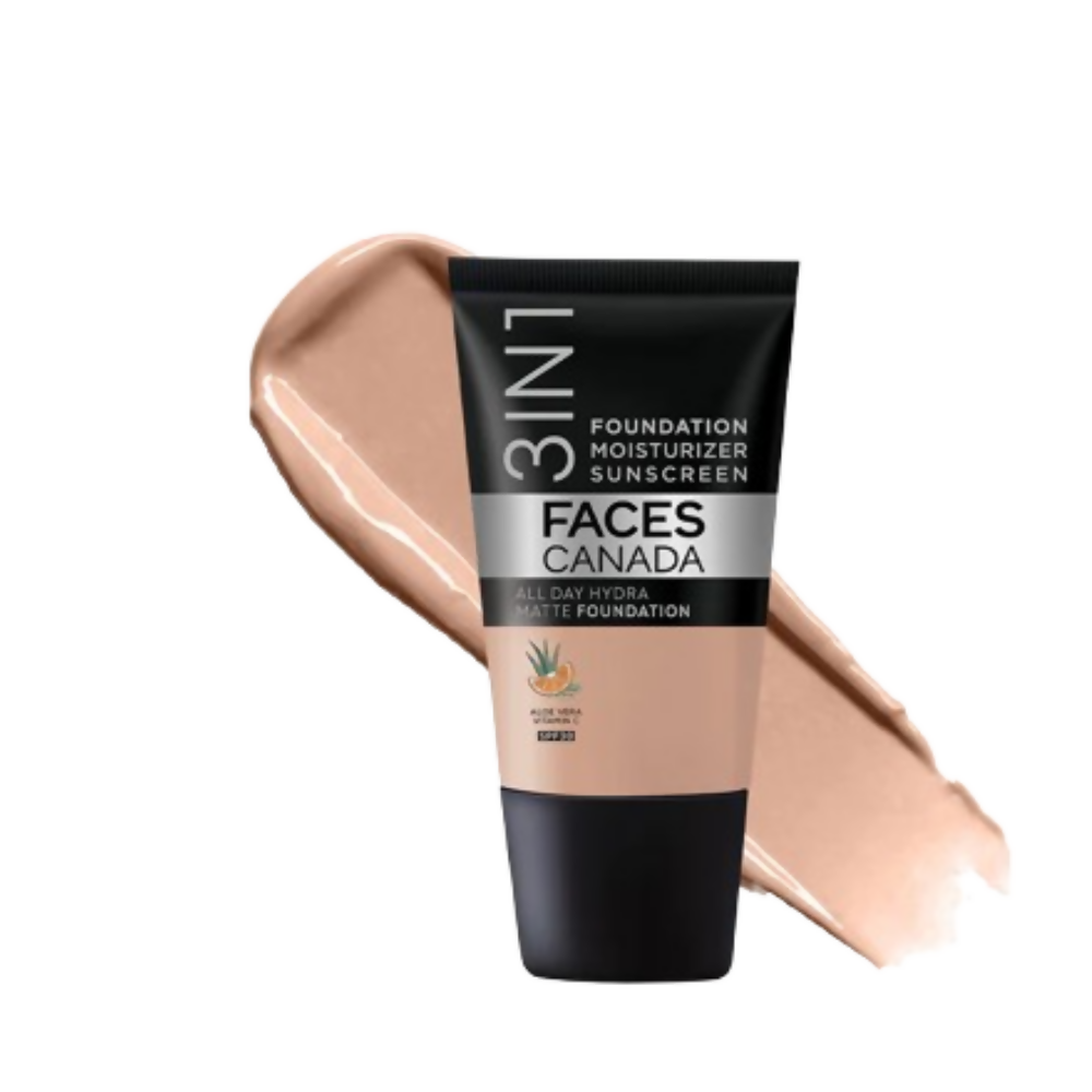 Faces Canada All Day Hydra Matte Mini Foundation - Warm Natural 021