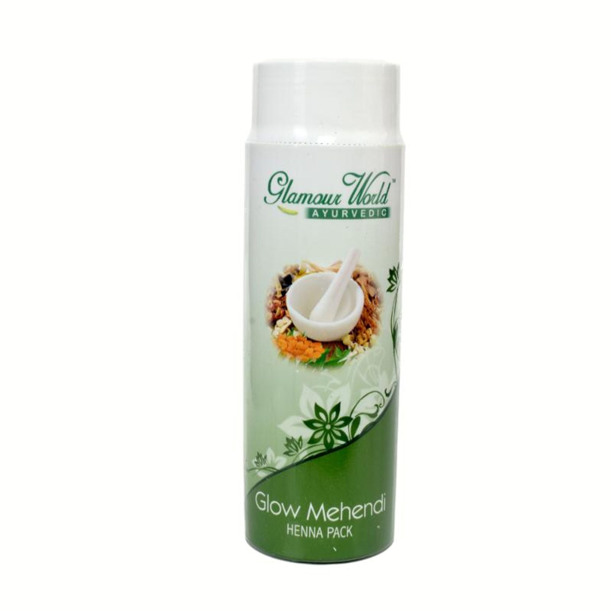GLAMOUR WORLD AYURVEDIC Glow Mehendi Hair Color