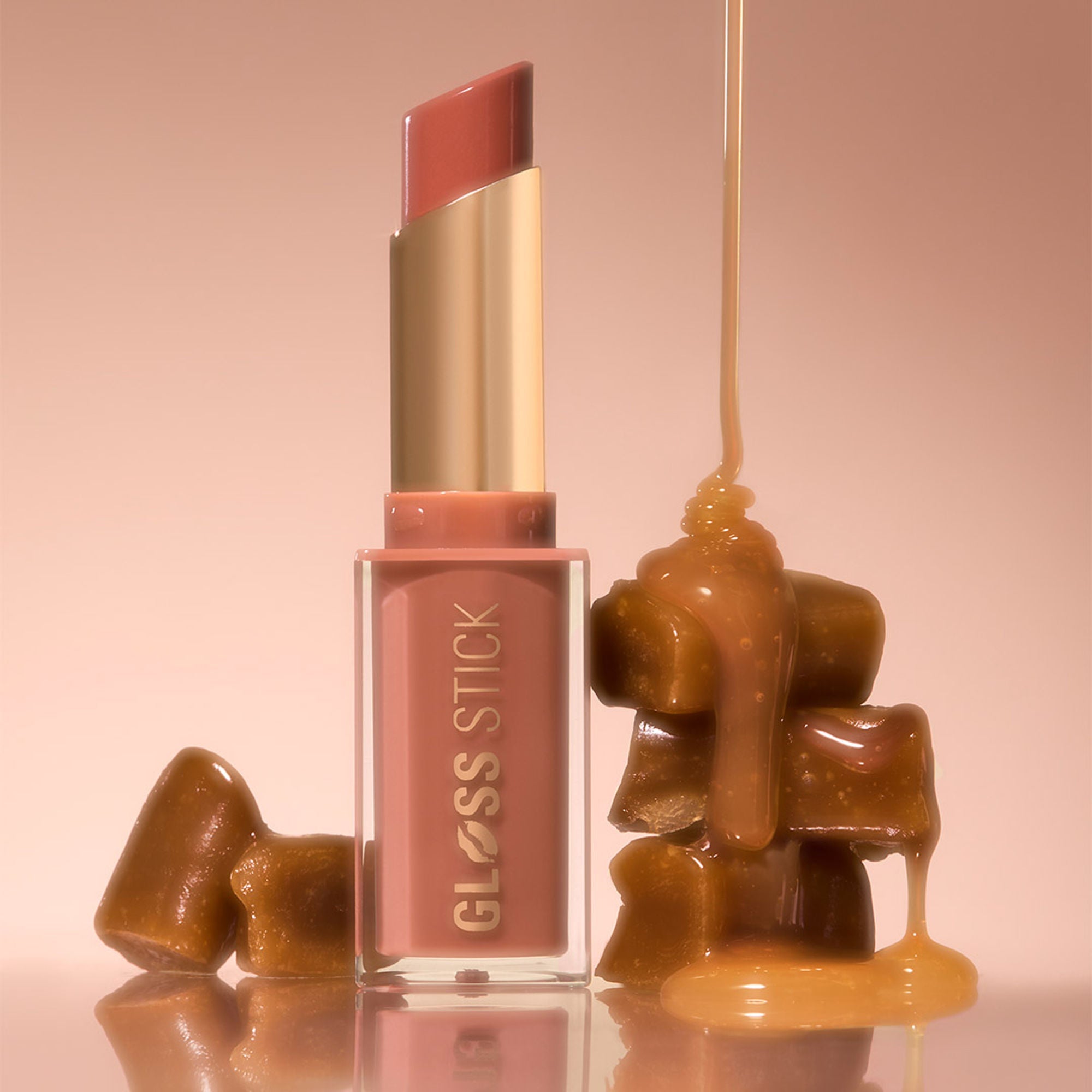 Makeup Revolution Pout Lip Gloss Stick - Toffee Nude