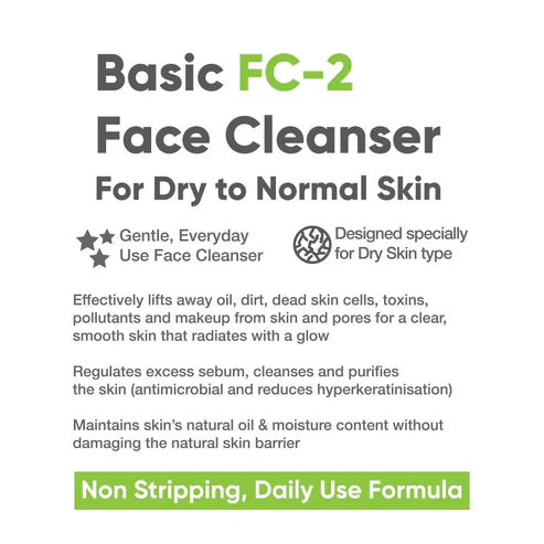 COSIQ FC-2 Basic Face Cleanser for Dry Skin