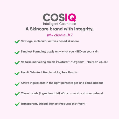 COSIQ FC-3 Exfoliating Face Cleanser