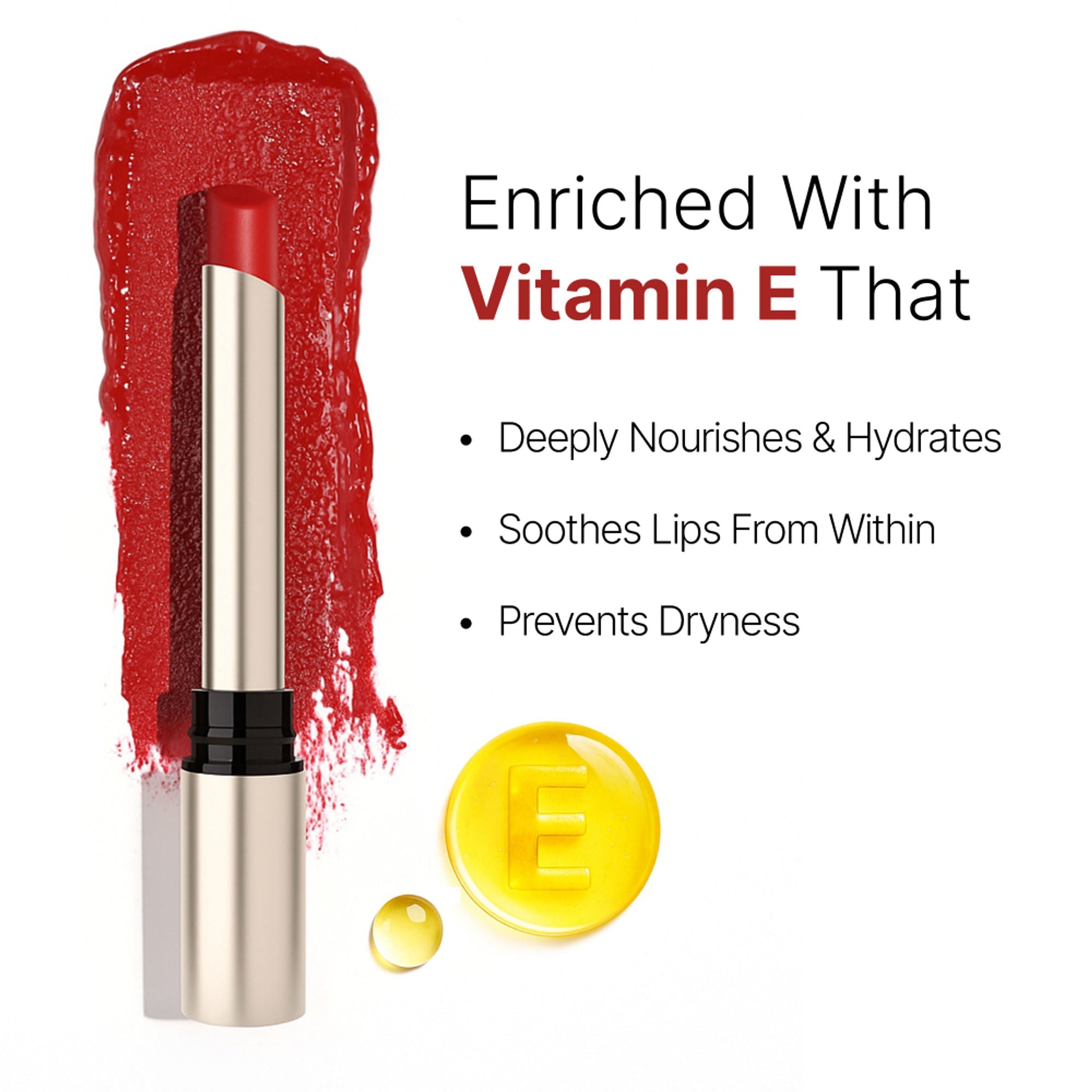 Swiss Beauty Select High On Shine Lipstick - Daring Brown