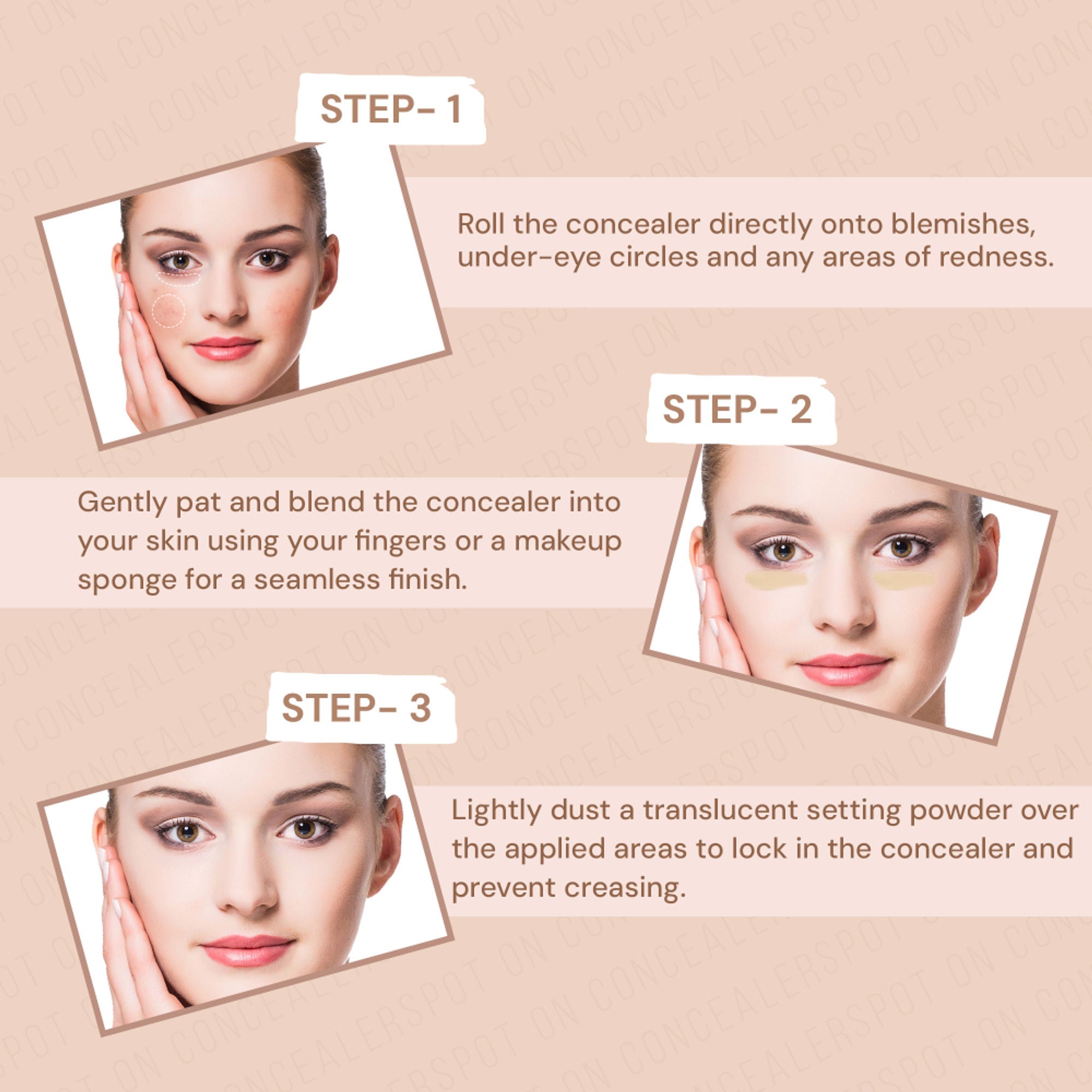 Shryoan Full Coverage and Lightweight Formula Spot on Concealer - 6