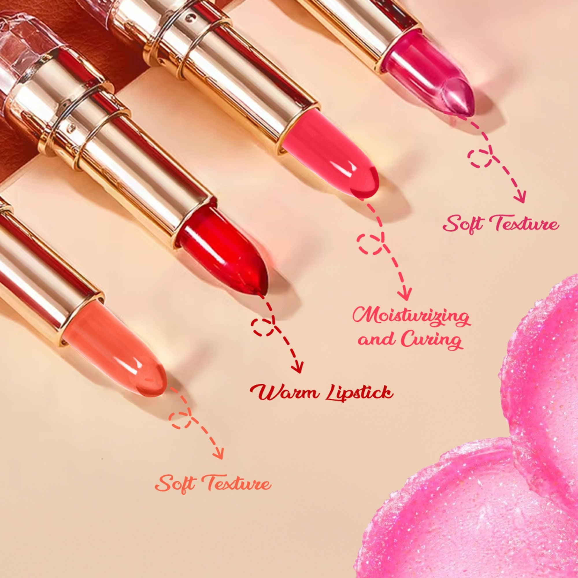 Shryoan Flirt-In Color Change Waterproof Long Lasting Bullet Lipstick - 2