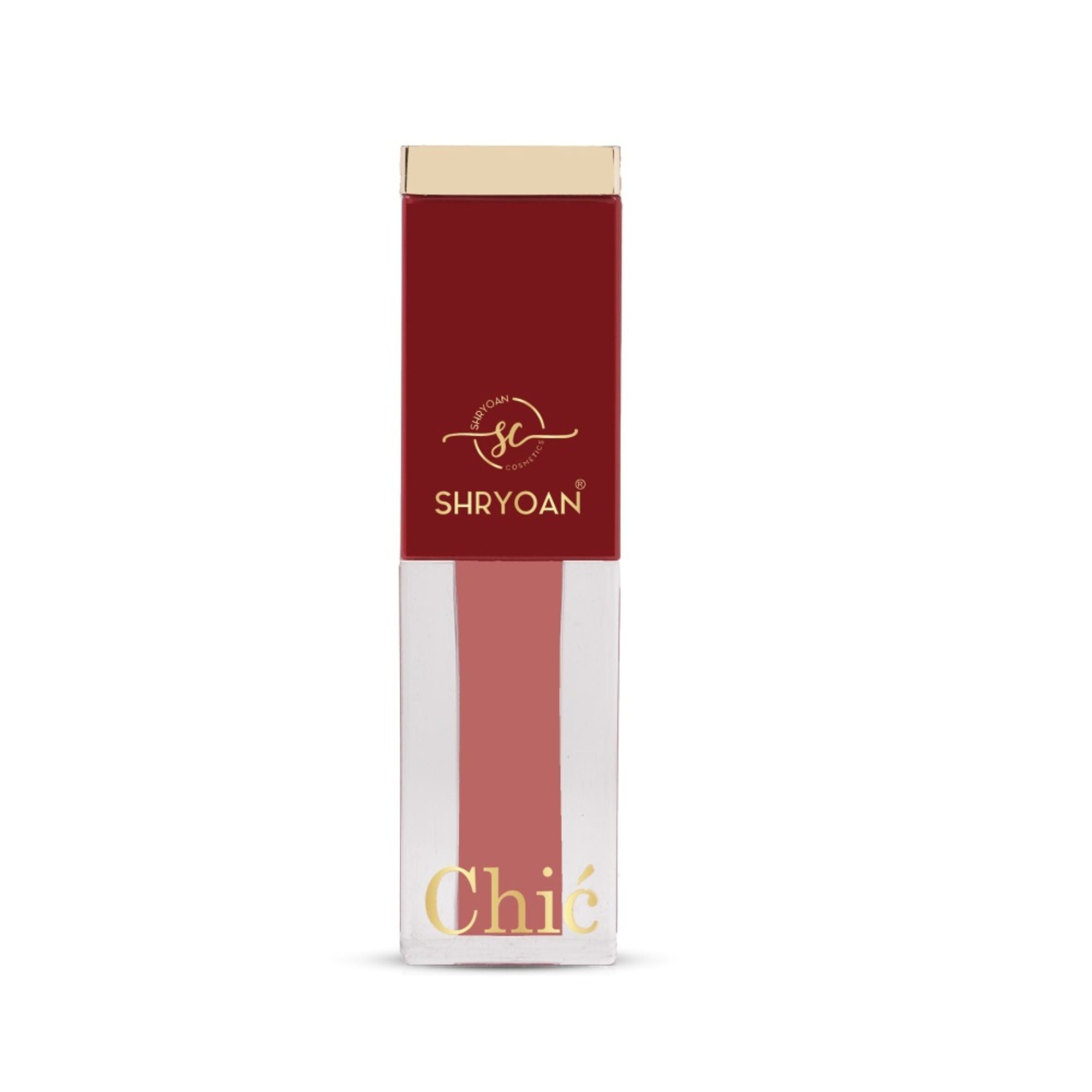 Shryoan Chic Velvet Matte Liquid Lipstick - Brown Sugar Rose-10