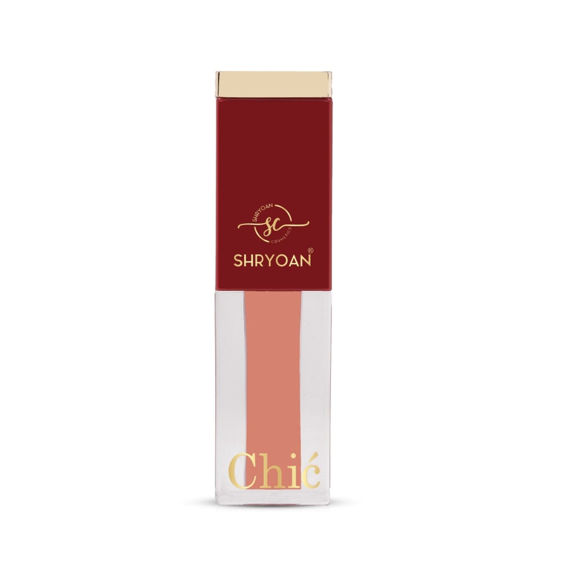 Shryoan Chic Velvet Matte Liquid Lipstick - Coral Carnation-14