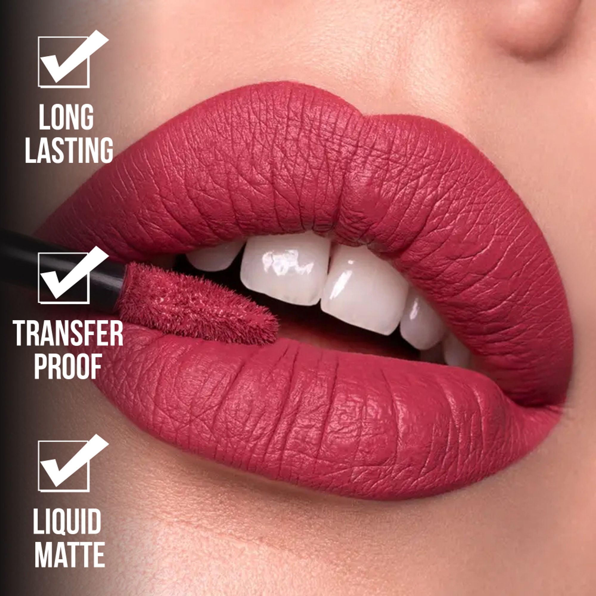 Shryoan Chic Velvet Matte Liquid Lipstick - Coral Carnation-14