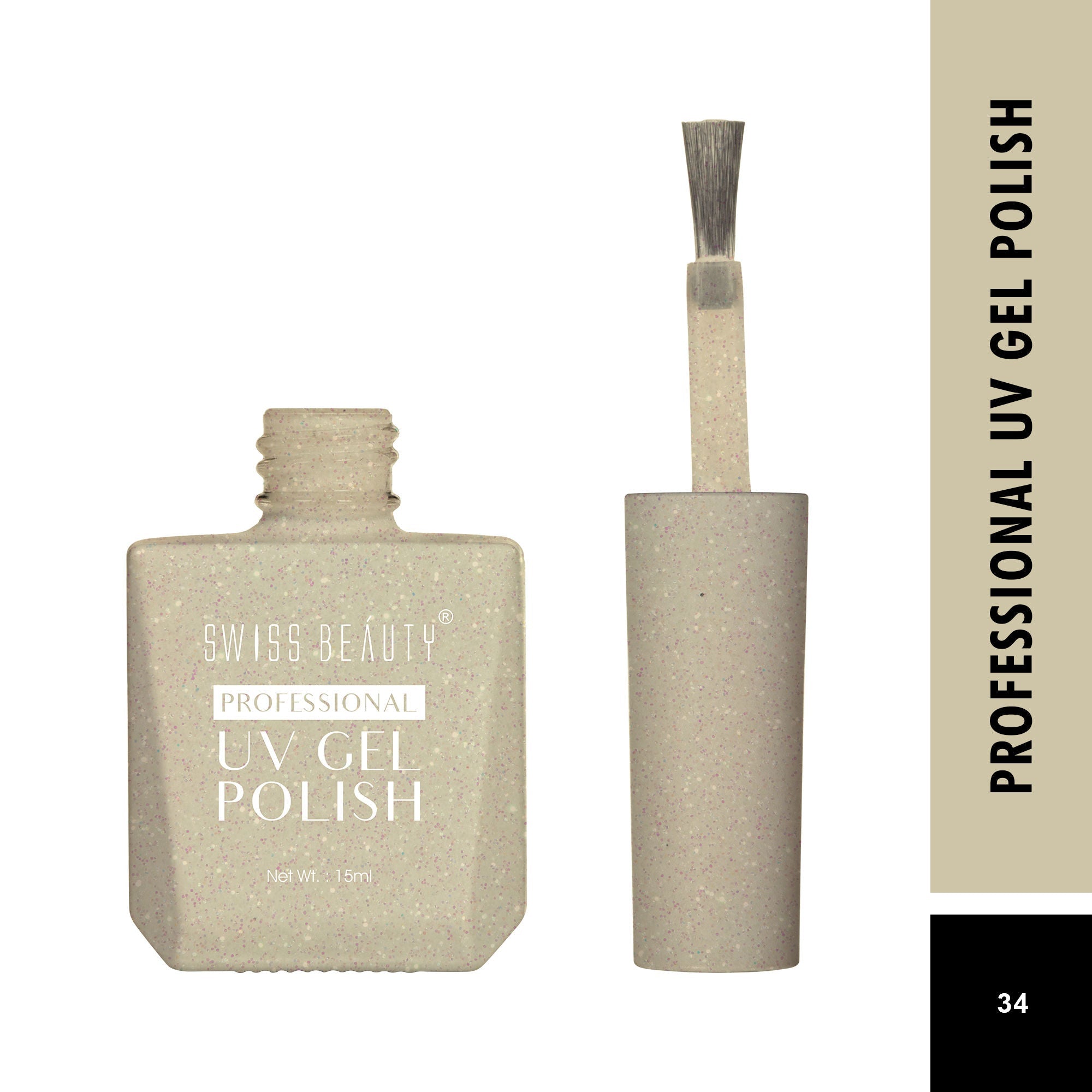 Swiss Beauty Professional UV Gel Nail Polish - Shade-34