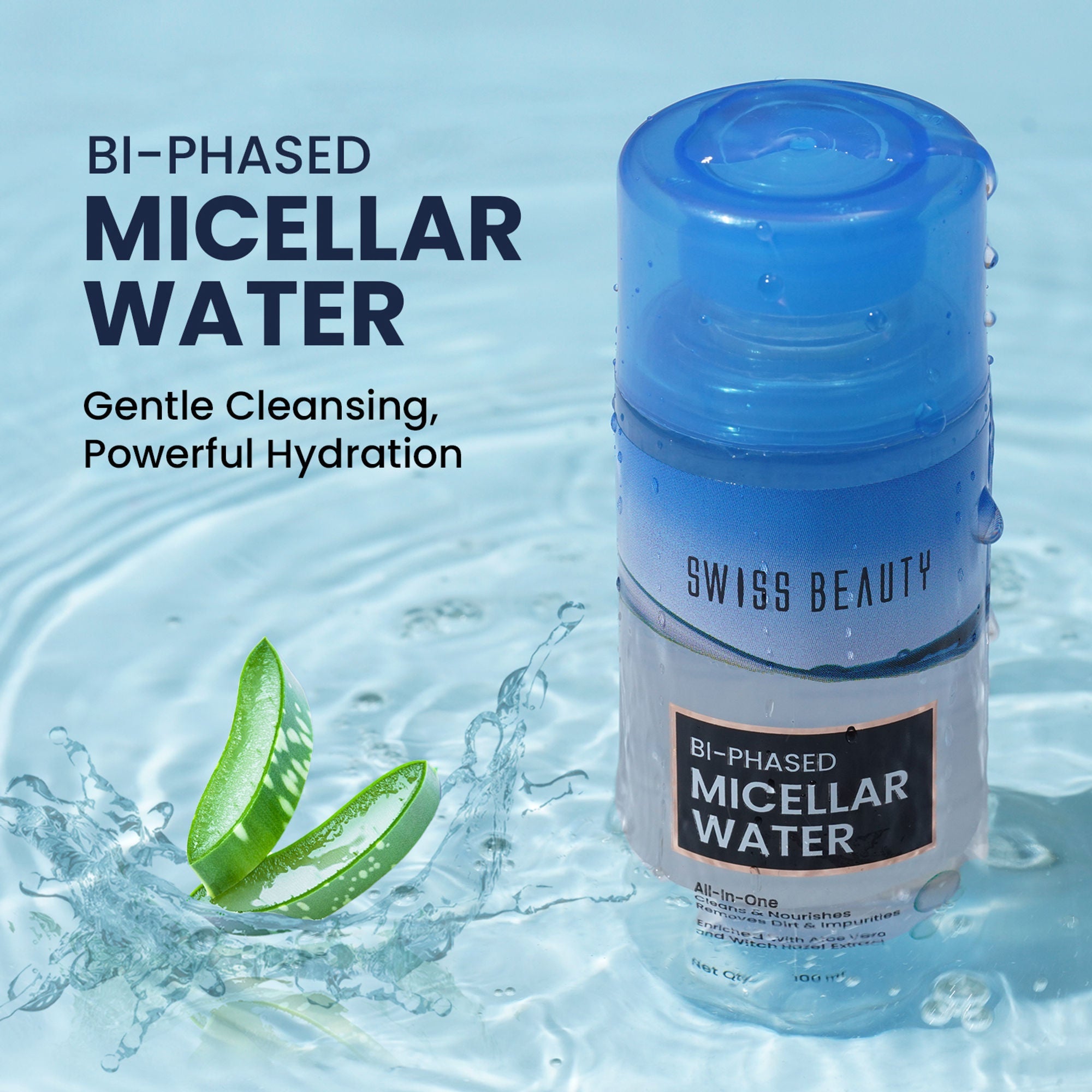 Swiss Beauty Bi-Phased Micellar Cleansing Water