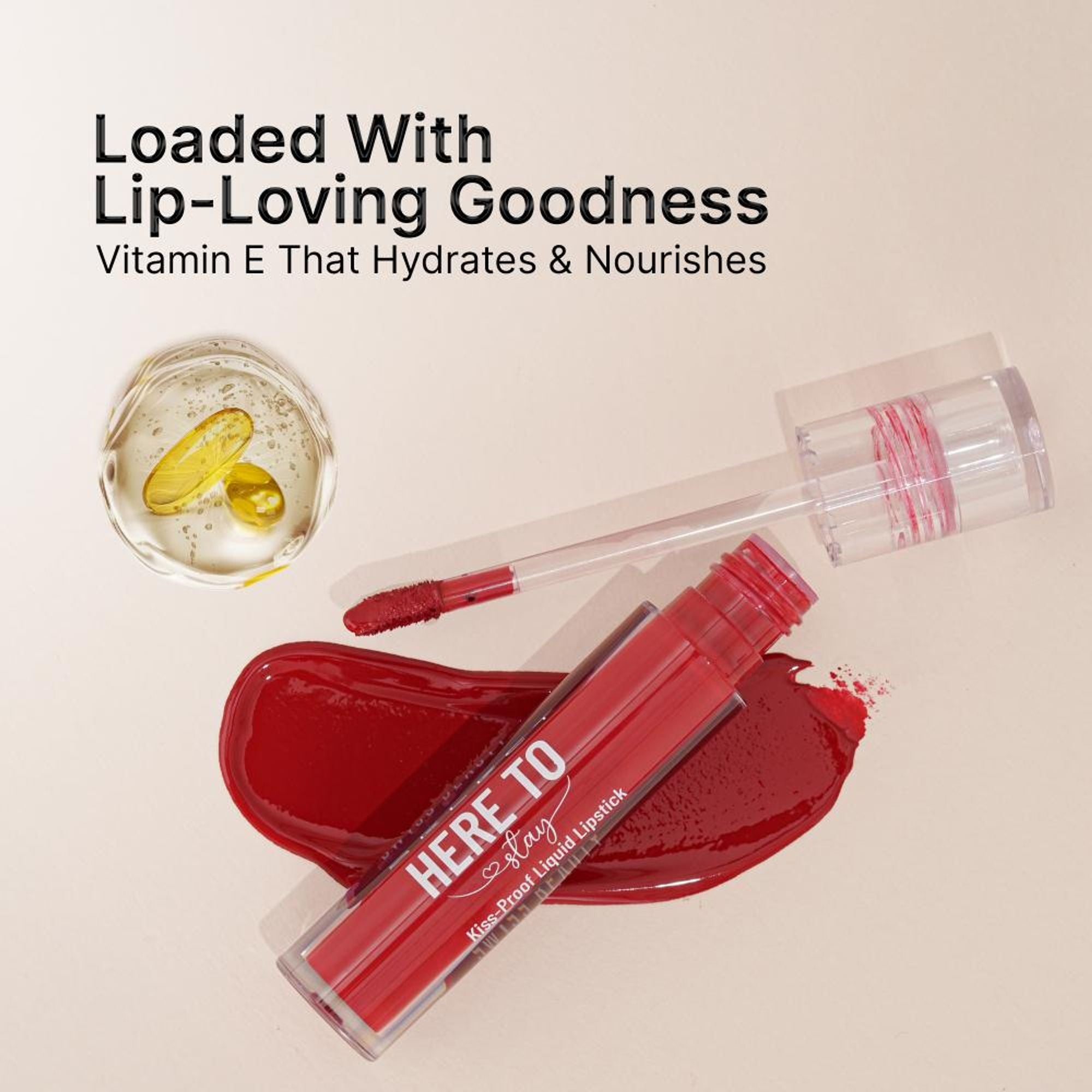 Swiss Beauty Select Here To Stay Kiss Proof Liquid Matte Lipstick With Vitamin E - 18 Molten Mocha