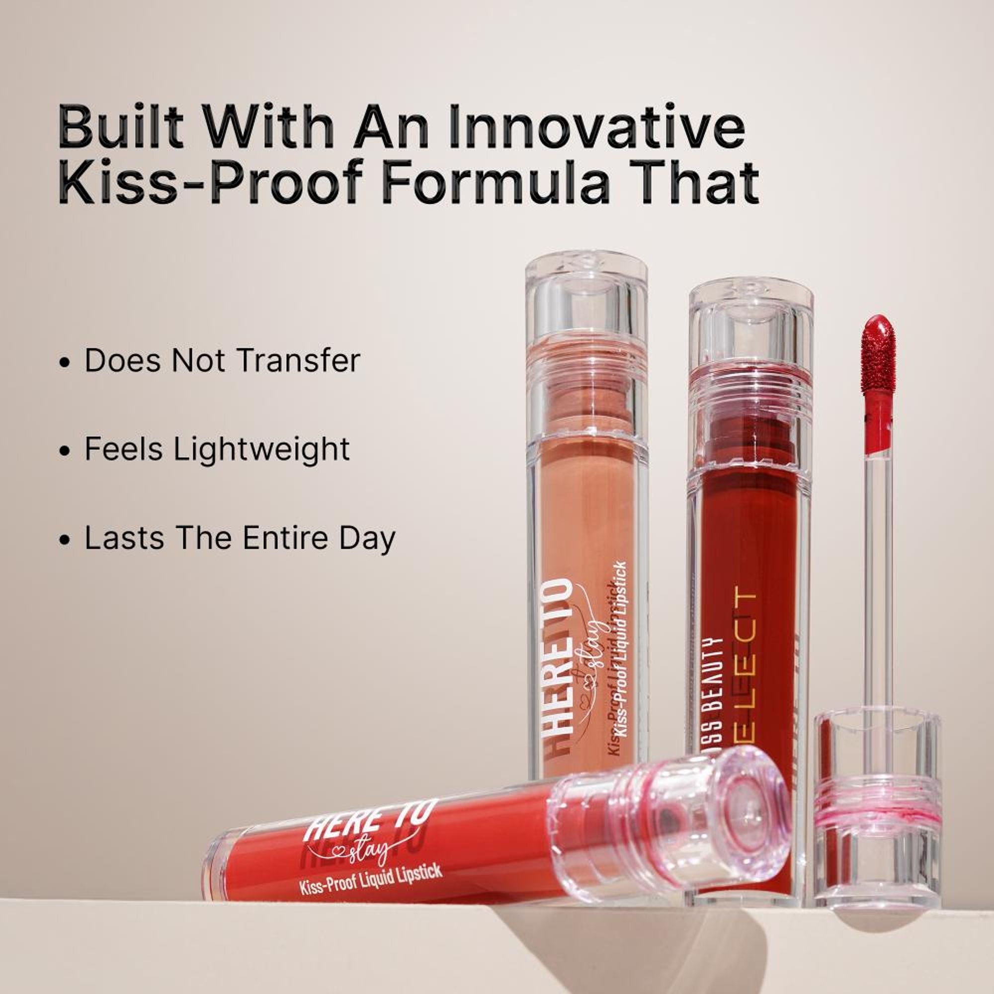 Swiss Beauty Select Here To Stay Kiss Proof Liquid Matte Lipstick With Vitamin E - 18 Molten Mocha