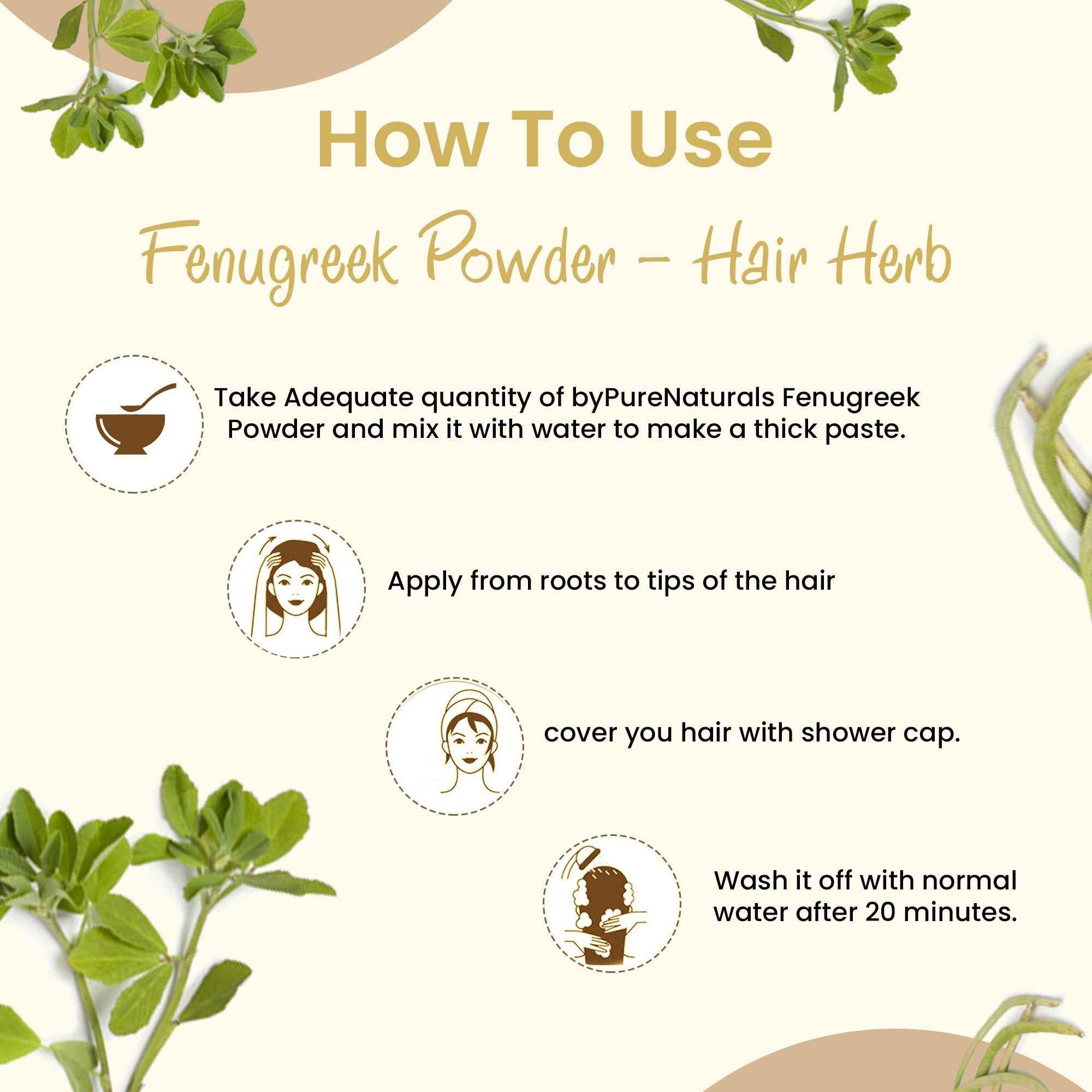 byPureNaturals Organic Fenugreek Powder
