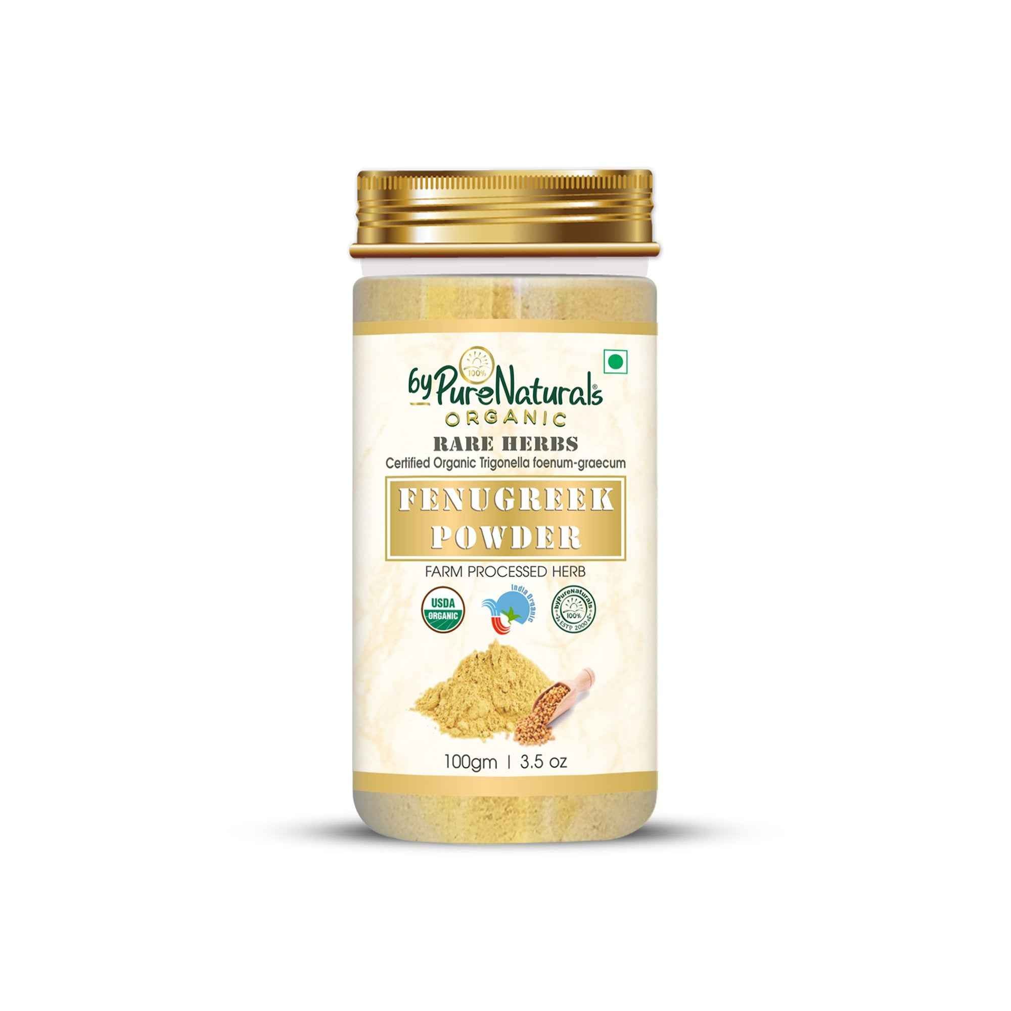 byPureNaturals Organic Fenugreek Powder