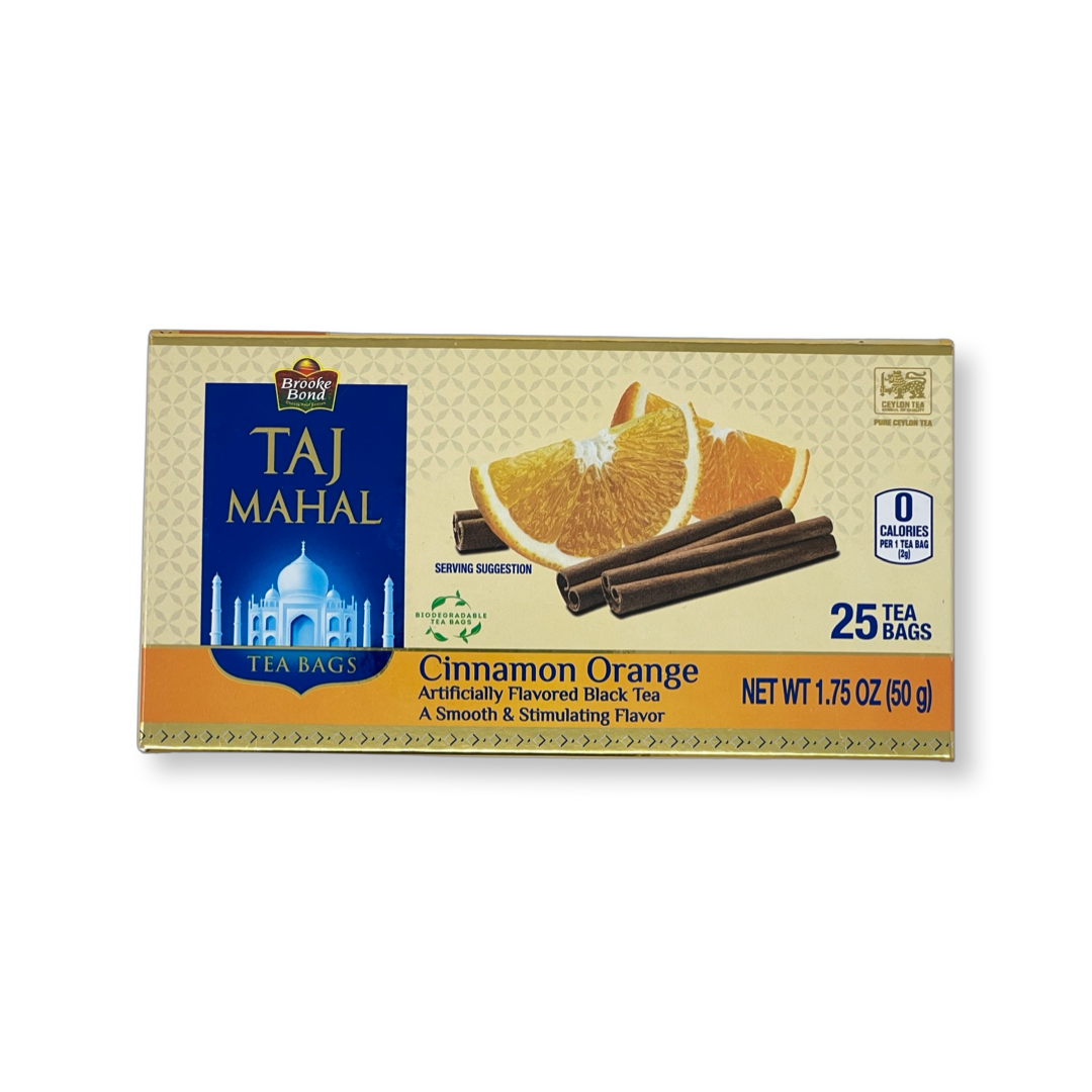 Brooke Bond Taj Mahal Cinnamon Orange Tea Bags (25x2gms)