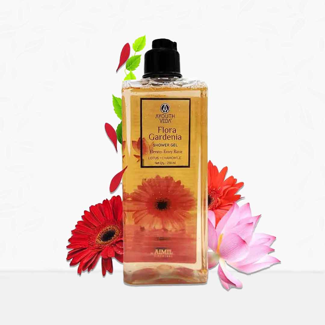 Ayouthveda Floral Gardenia Shower Gel
