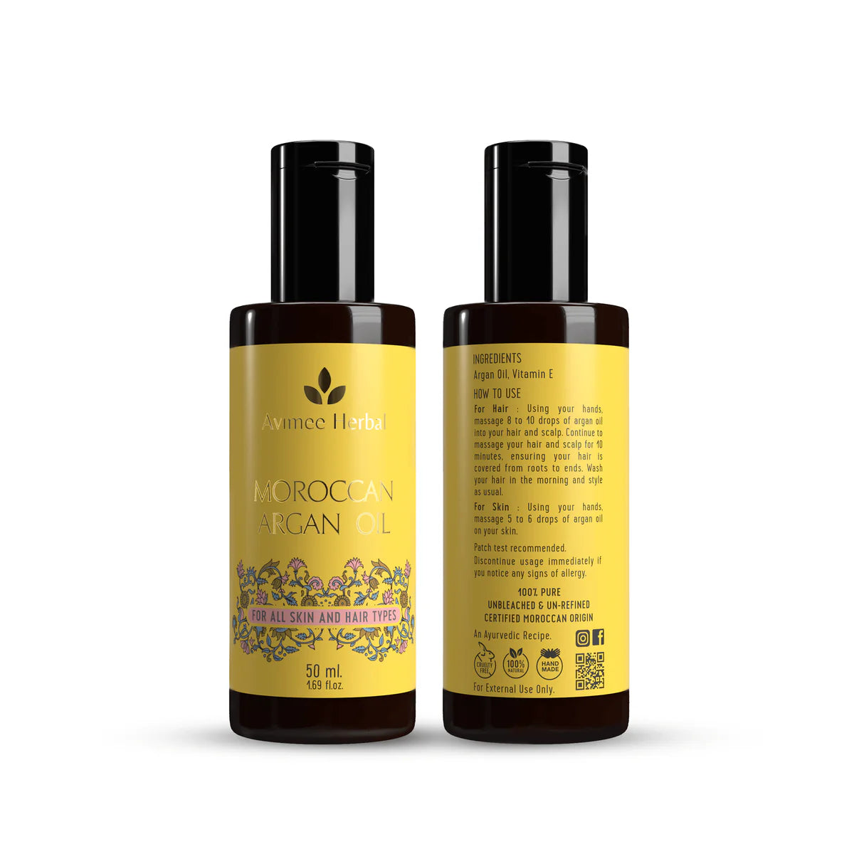 Avimee herbal Pure Moroccon Argan Oil