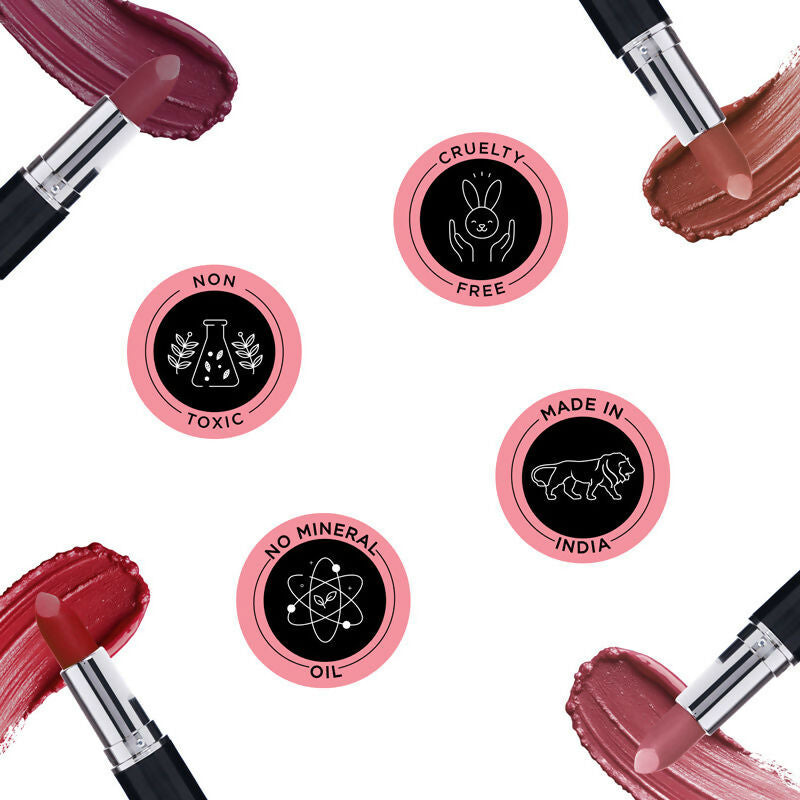 Bella Vita Organic Comfort Matte Bullet Lipstick - Pink Pout