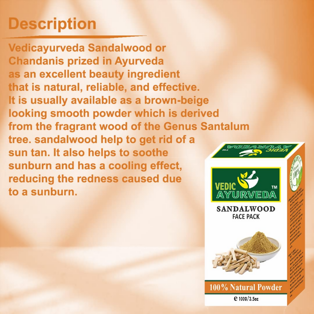 VedicAyurveda Sandalwood Powder