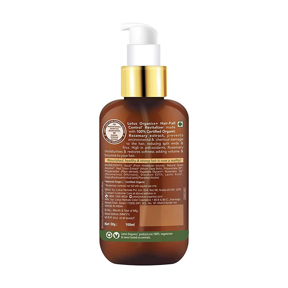 Lotus Organics Hair Fall Control Revitalizer