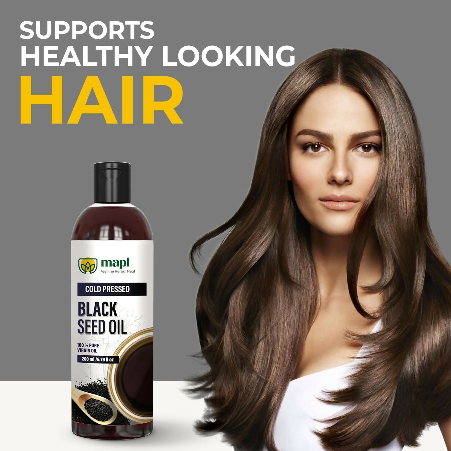 MAPL Organic Black Seed Oil Cold-Pressed