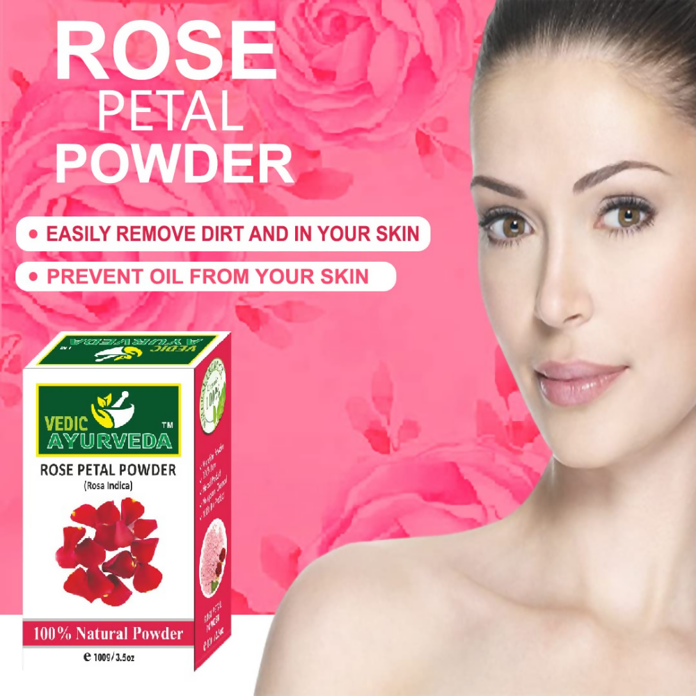 VedicAyurveda Rose Petals Powder