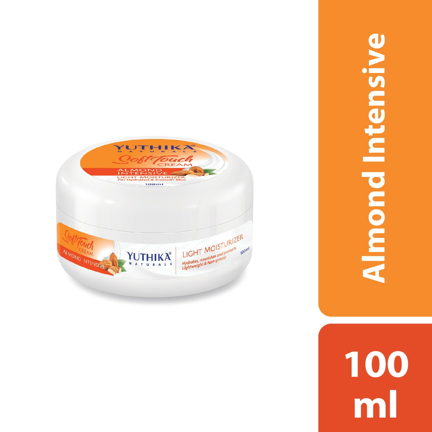 Yuthika Almond Intensive Light Moisturizer Cream