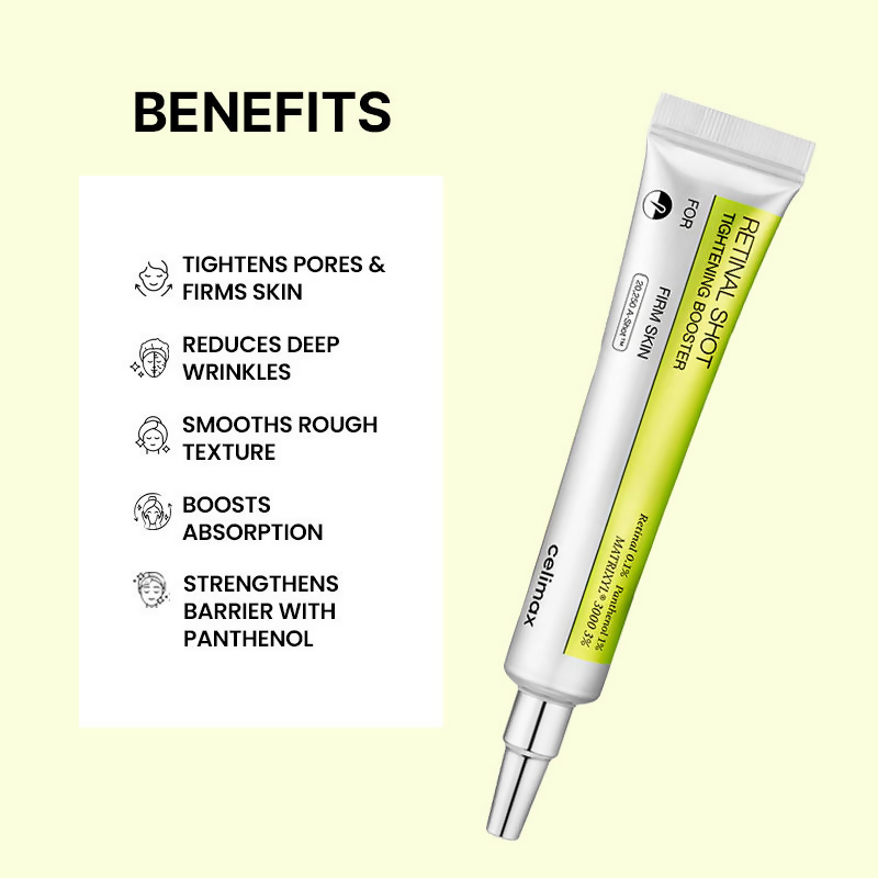 Celimax The Vita-A Retinal Shot Tightening Booster For Anti-Aging, Dark Spots & Wrinkles