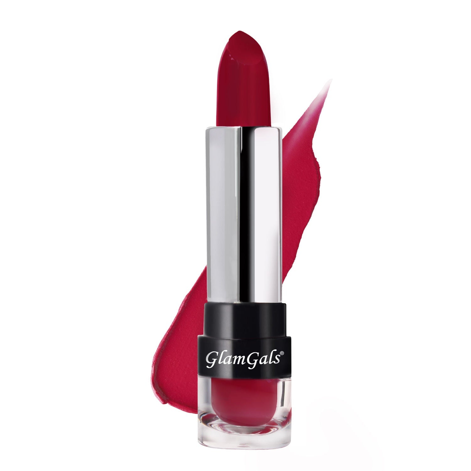 Glamgals Hollywood-U.S.A Matte Finish Kiss Proof Lipstick-Very Plum